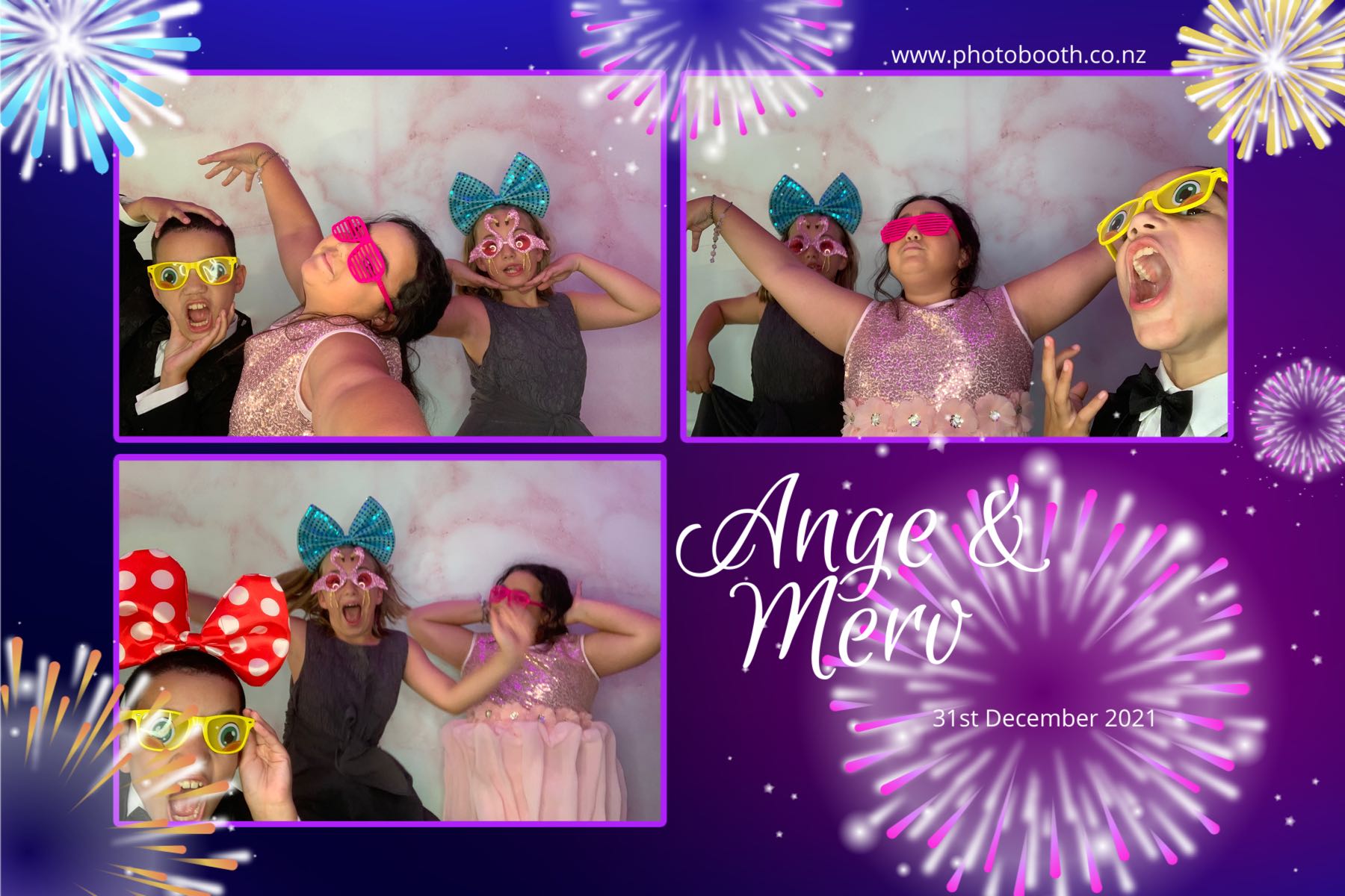 Merv & Angela's Wedding | View more photos from the event at gallery.photobooth.co.nz/u/SelfieCentral/Merv-Angelas-Wedding