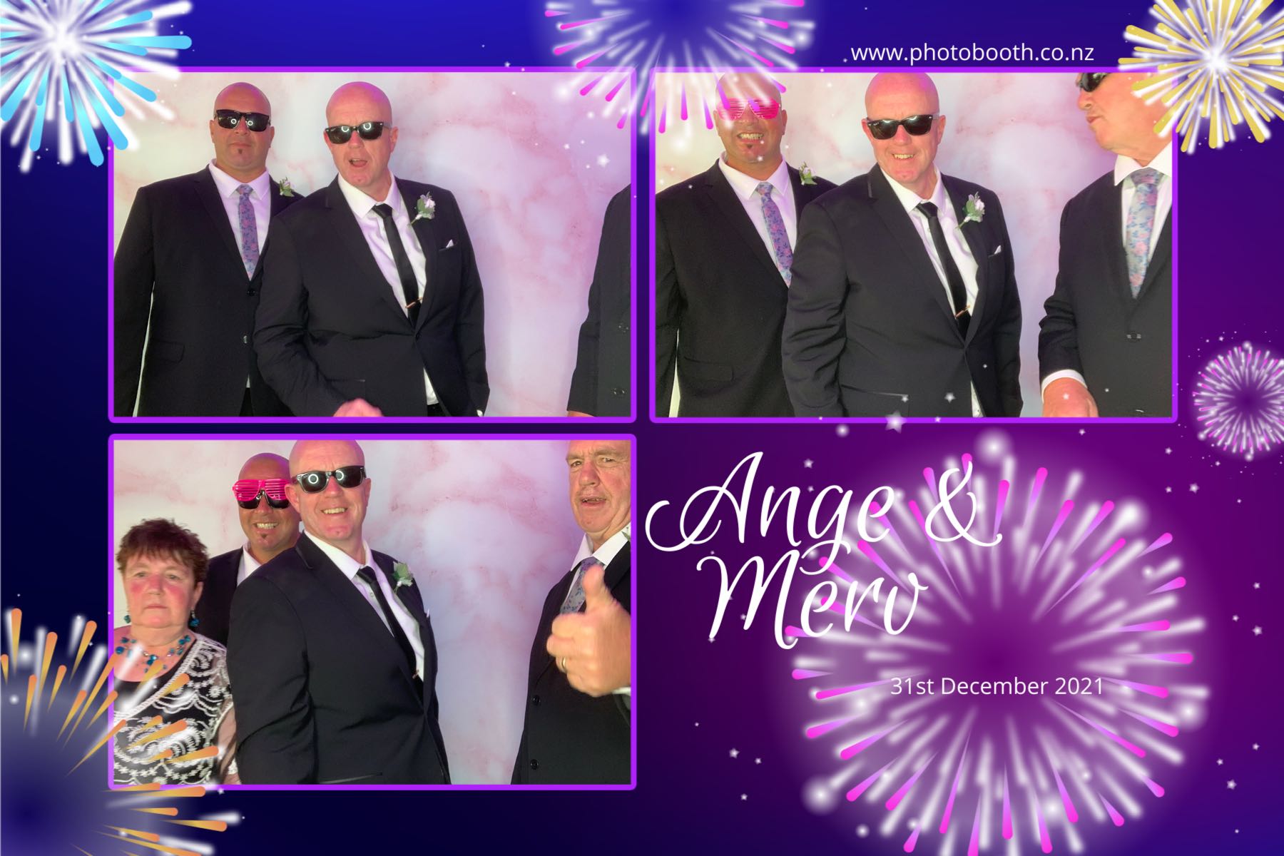 Merv & Angela's Wedding | View more photos from the event at gallery.photobooth.co.nz/u/SelfieCentral/Merv-Angelas-Wedding