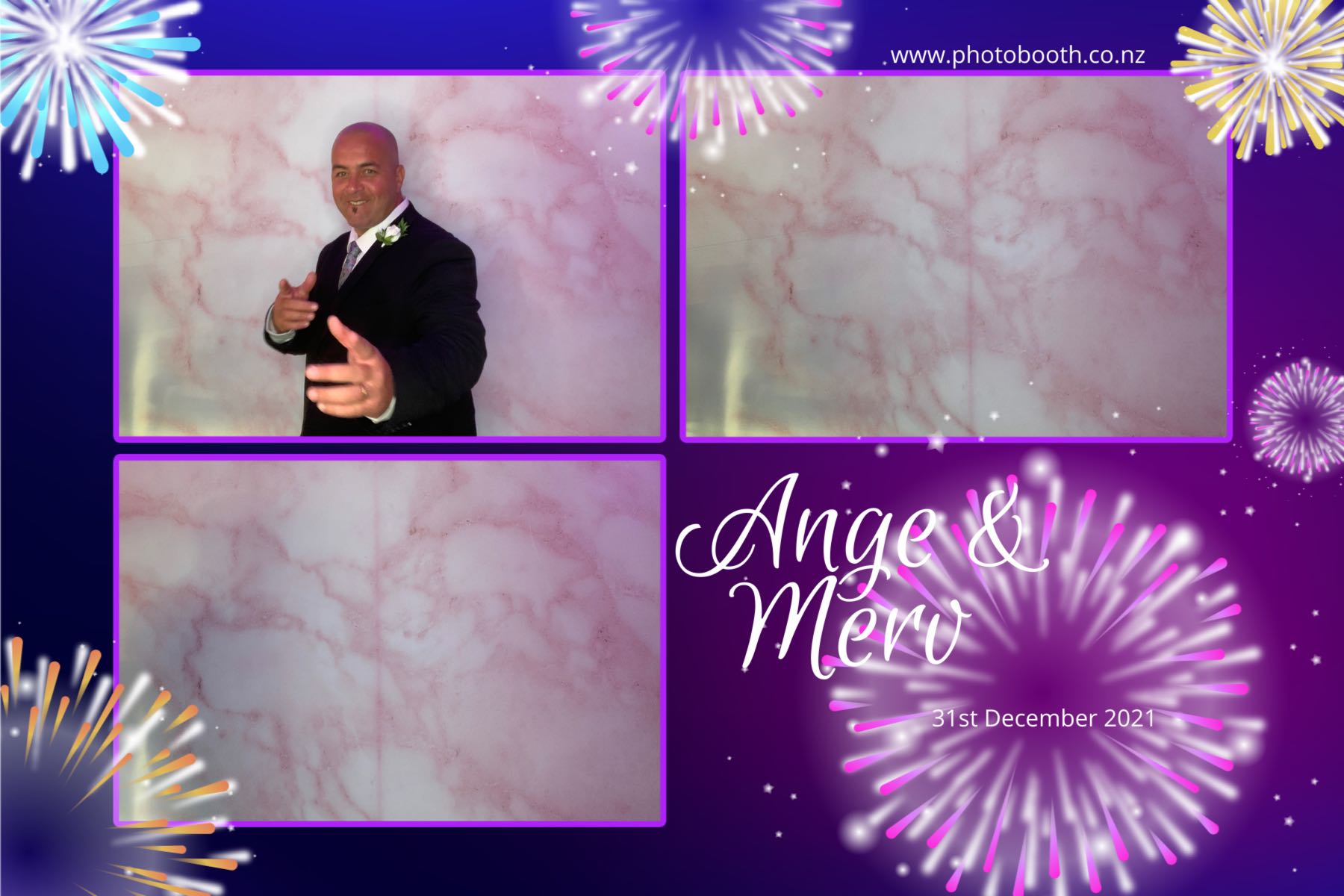Merv & Angela's Wedding | View more photos from the event at gallery.photobooth.co.nz/u/SelfieCentral/Merv-Angelas-Wedding