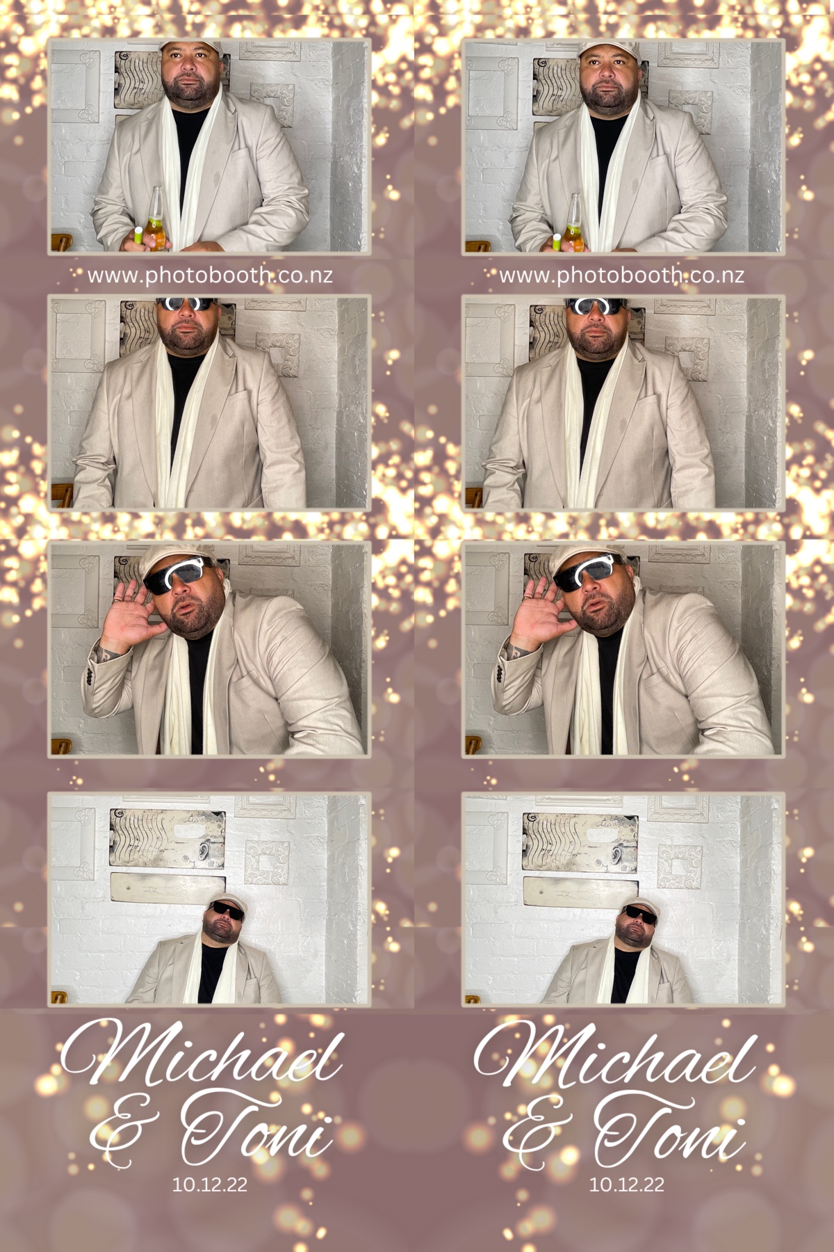 Michael & Toni's Wedding | View more photos from the event at gallery.photobooth.co.nz/u/SelfieCentral/Michael-Tonis-Wedding