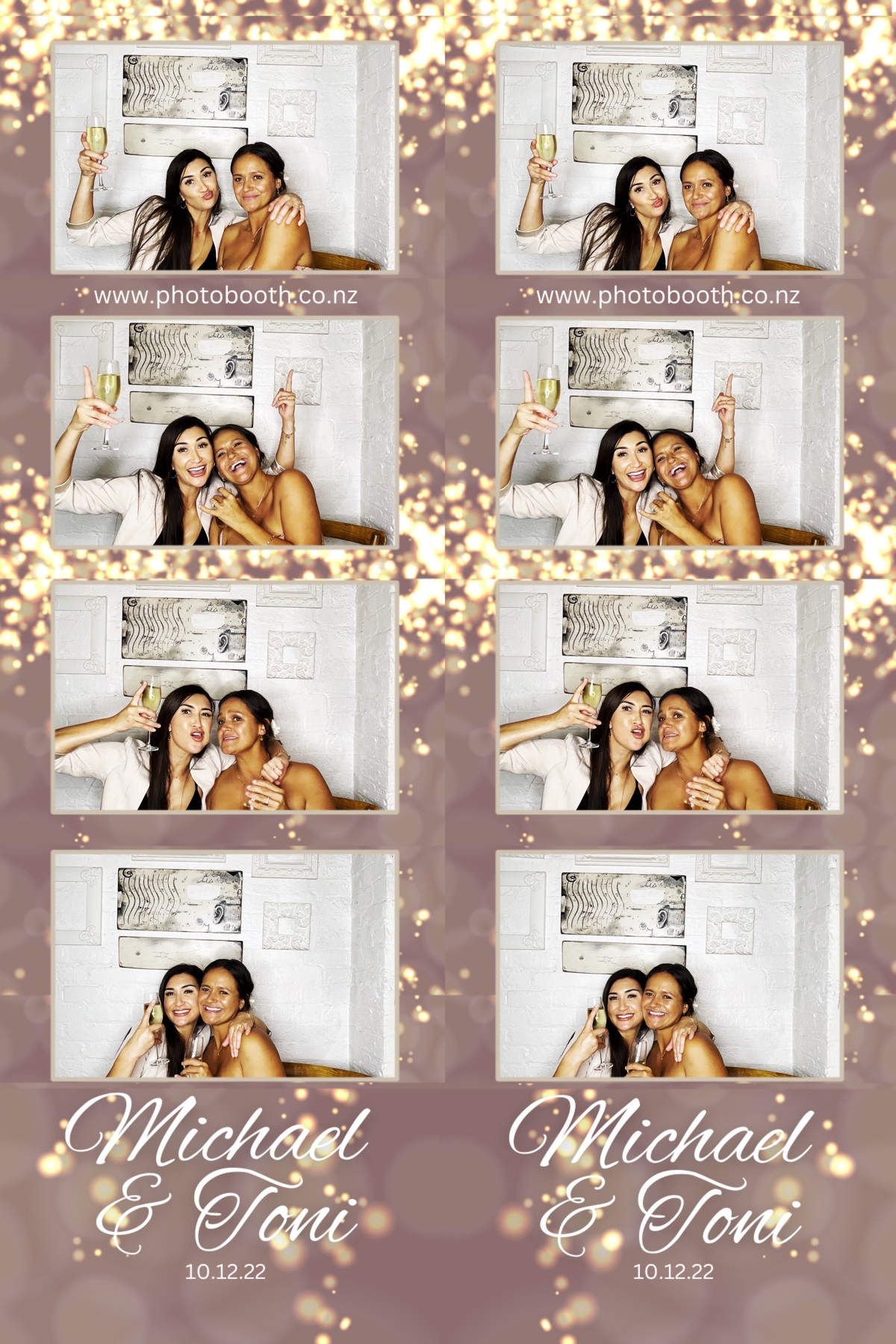 Michael & Toni's Wedding | View more photos from the event at gallery.photobooth.co.nz/u/SelfieCentral/Michael-Tonis-Wedding