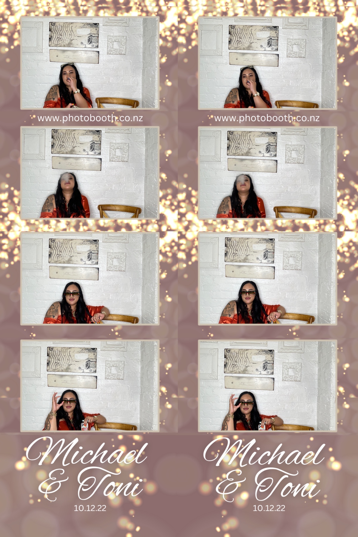 Michael & Toni's Wedding | View more photos from the event at gallery.photobooth.co.nz/u/SelfieCentral/Michael-Tonis-Wedding