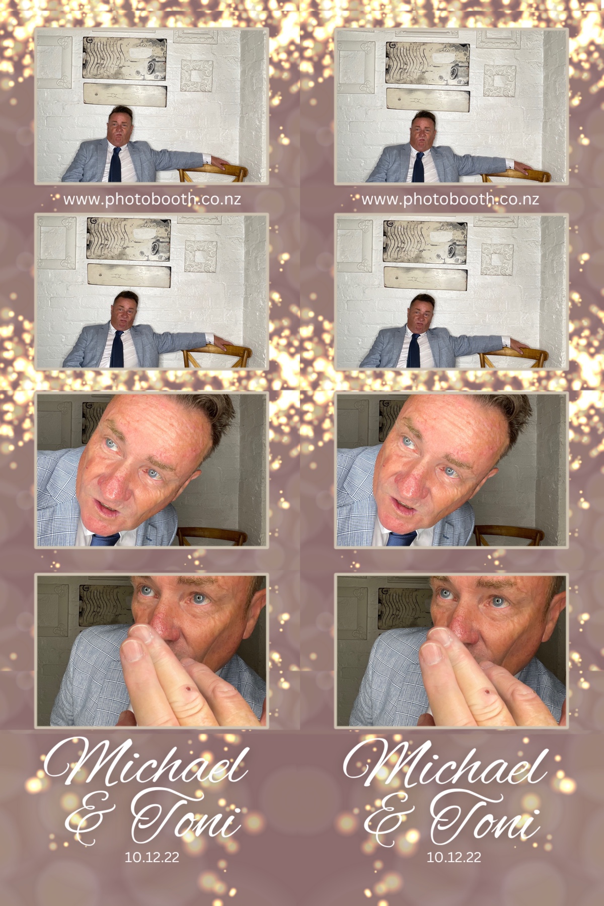 Michael & Toni's Wedding | View more photos from the event at gallery.photobooth.co.nz/u/SelfieCentral/Michael-Tonis-Wedding