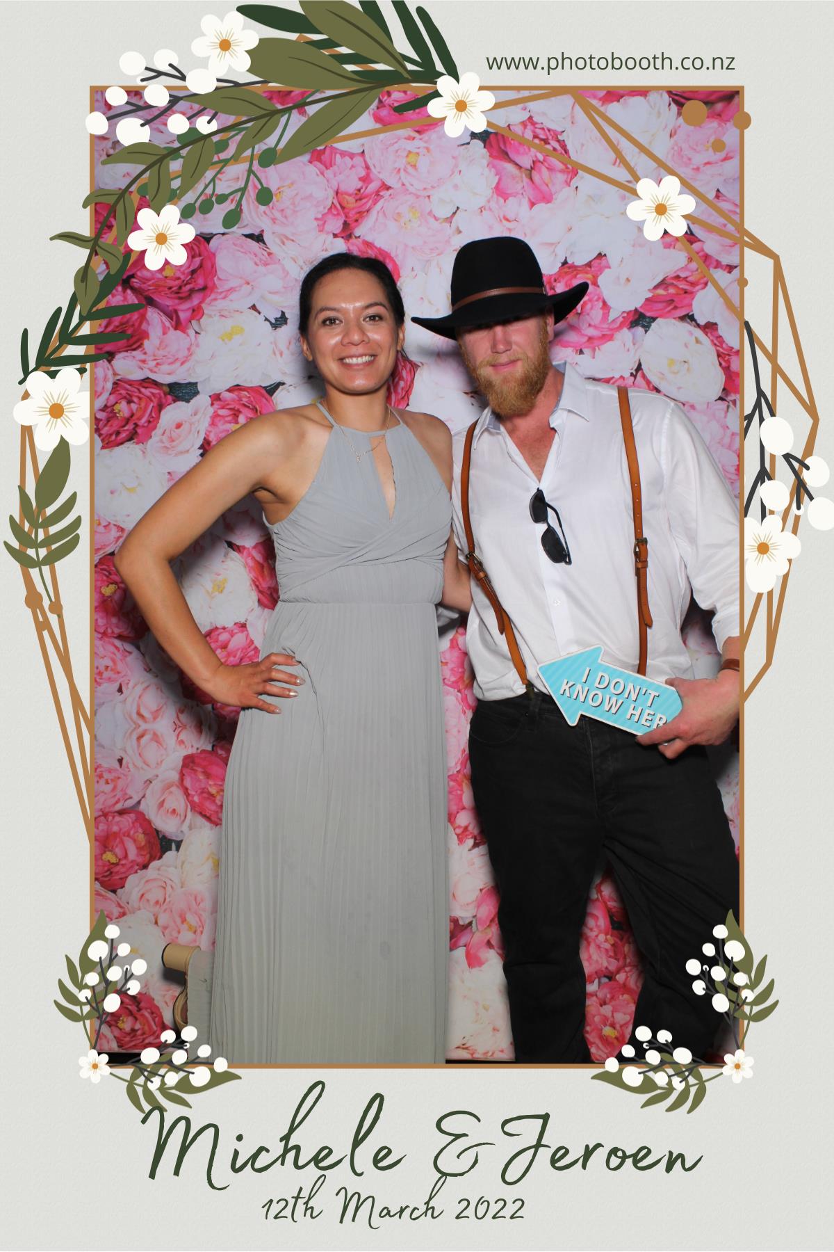 Michele & Jeroen's Wedding | View more photos from the event at gallery.photobooth.co.nz/u/SelfieCentral/Michele-Jeroens-Wedding