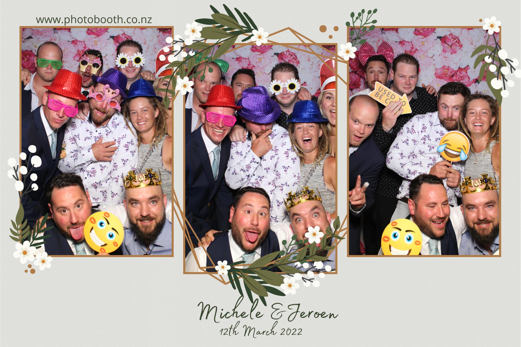 Michele & Jeroen's Wedding | View more photos from the event at gallery.photobooth.co.nz/u/SelfieCentral/Michele-Jeroens-Wedding