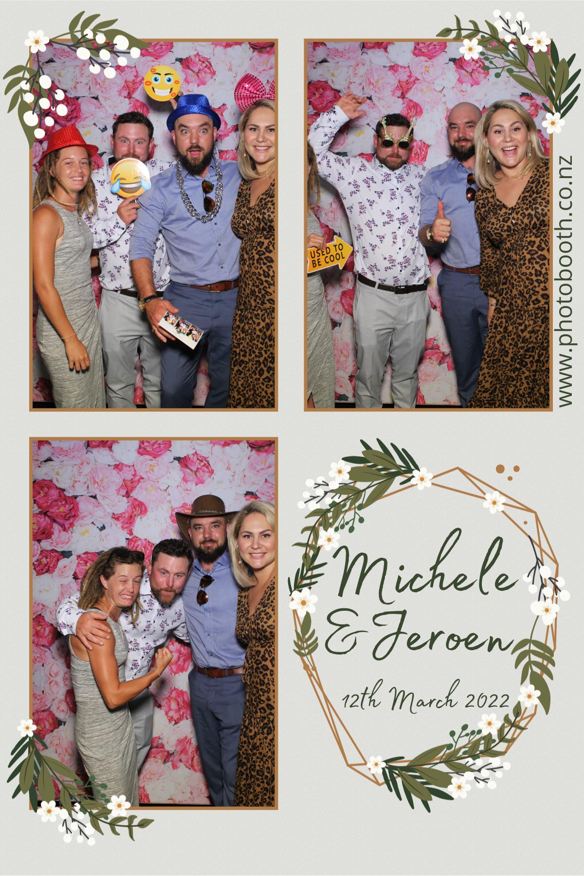 Michele & Jeroen's Wedding | View more photos from the event at gallery.photobooth.co.nz/u/SelfieCentral/Michele-Jeroens-Wedding