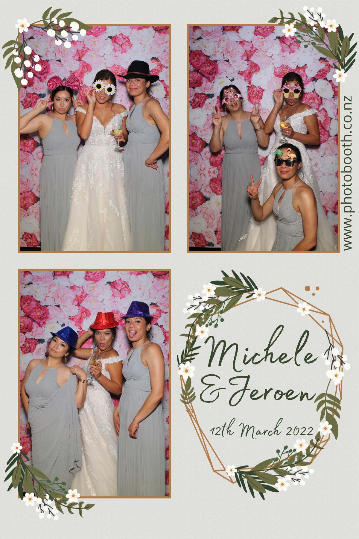 Michele & Jeroen's Wedding | View more photos from the event at gallery.photobooth.co.nz/u/SelfieCentral/Michele-Jeroens-Wedding