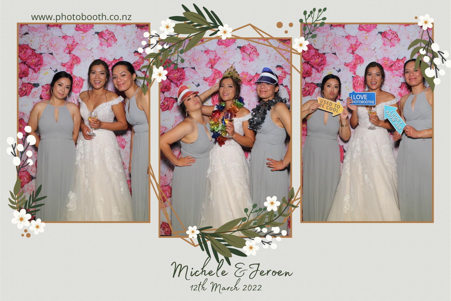 Michele & Jeroen's Wedding | View more photos from the event at gallery.photobooth.co.nz/u/SelfieCentral/Michele-Jeroens-Wedding