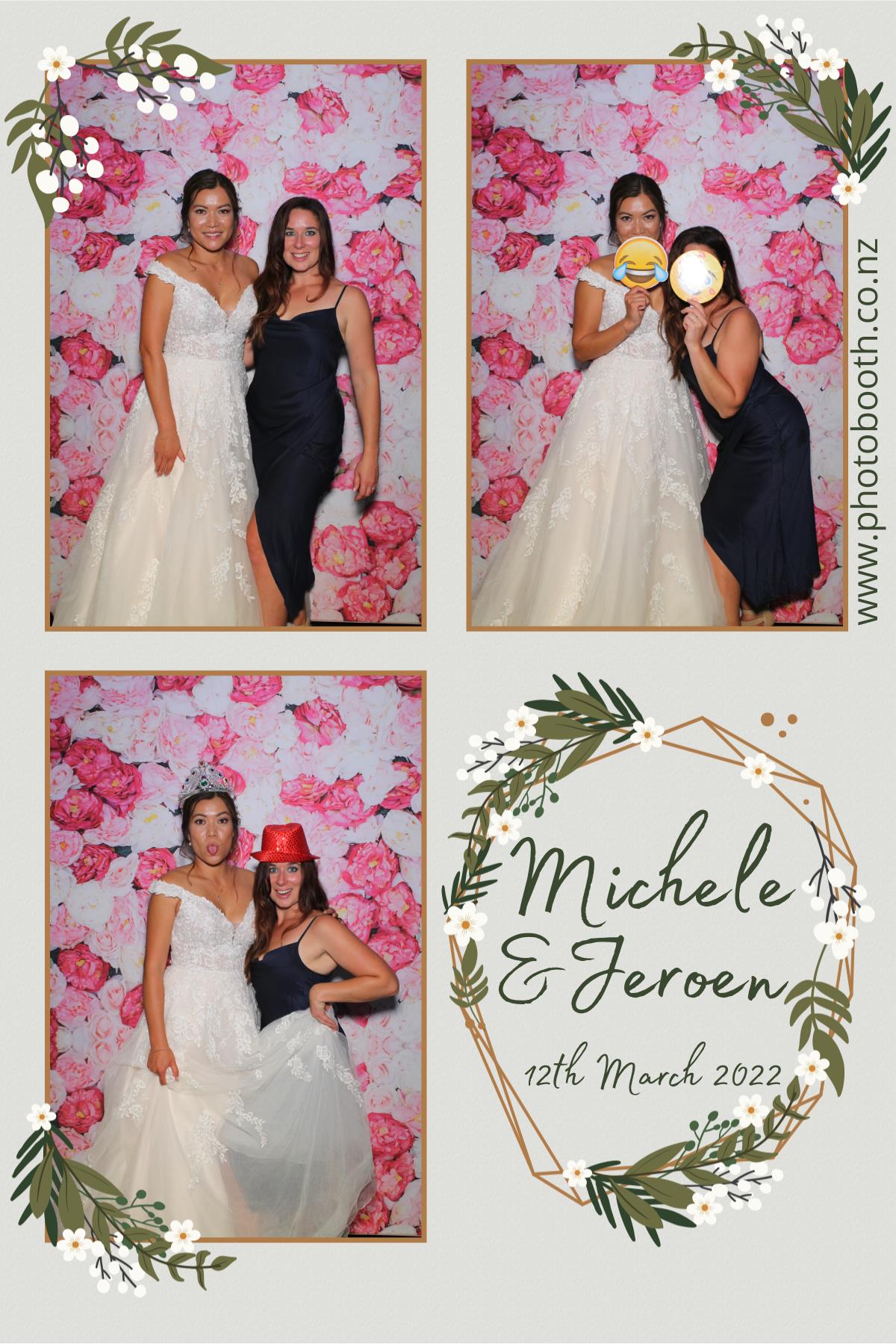 Michele & Jeroen's Wedding | View more photos from the event at gallery.photobooth.co.nz/u/SelfieCentral/Michele-Jeroens-Wedding