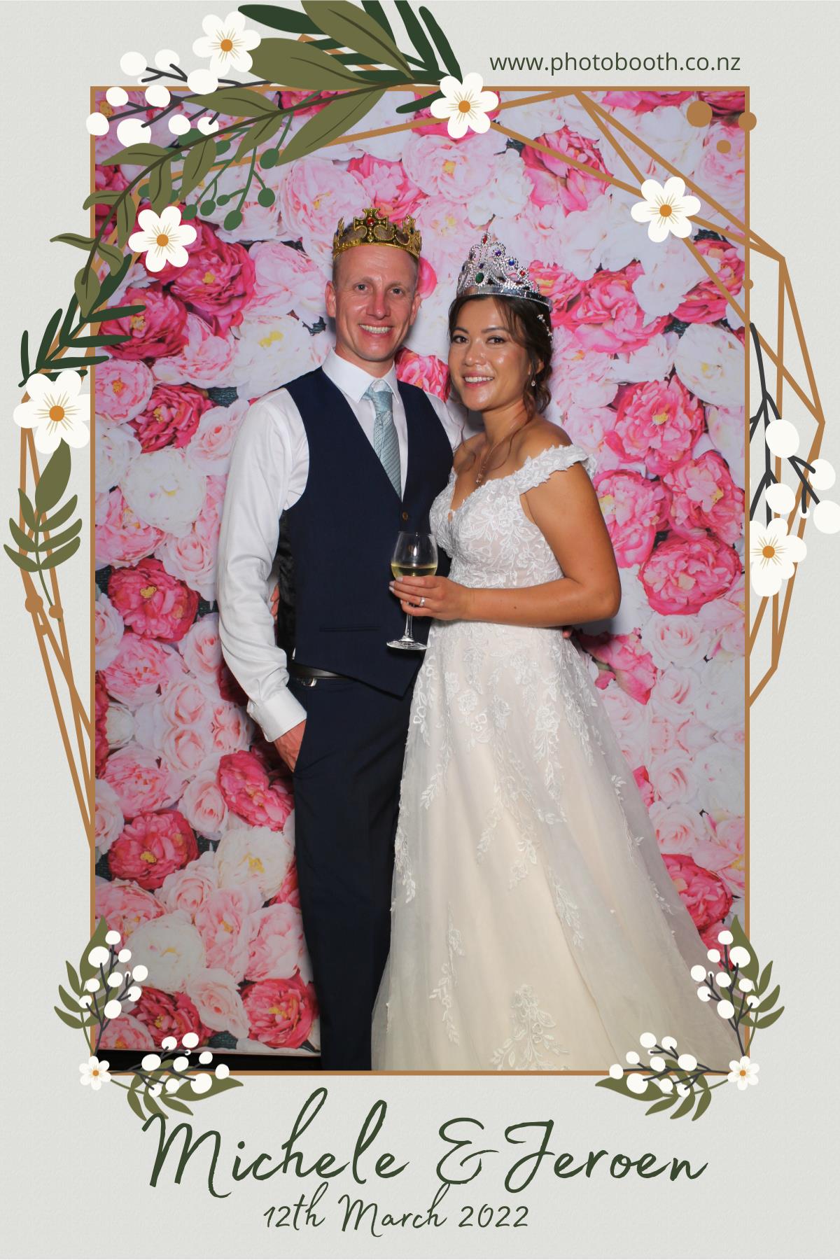 Michele & Jeroen's Wedding | View more photos from the event at gallery.photobooth.co.nz/u/SelfieCentral/Michele-Jeroens-Wedding