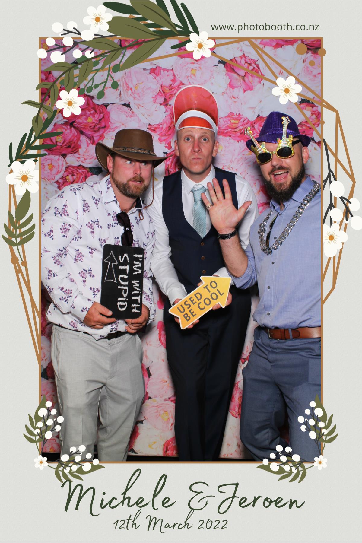 Michele & Jeroen's Wedding | View more photos from the event at gallery.photobooth.co.nz/u/SelfieCentral/Michele-Jeroens-Wedding