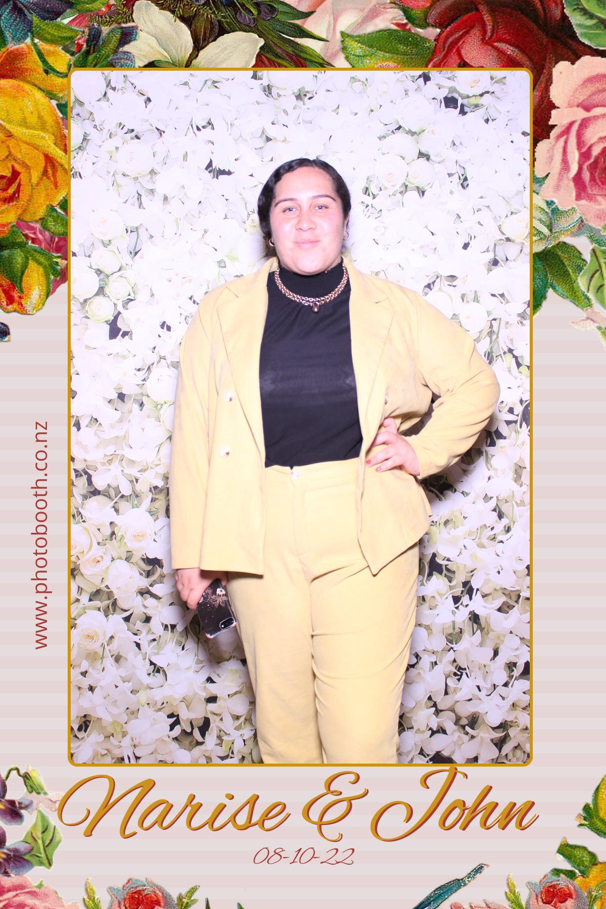 Narise & John's Wedding | View more photos from the event at gallery.photobooth.co.nz/u/SelfieCentral/Narise-Johns-Wedding