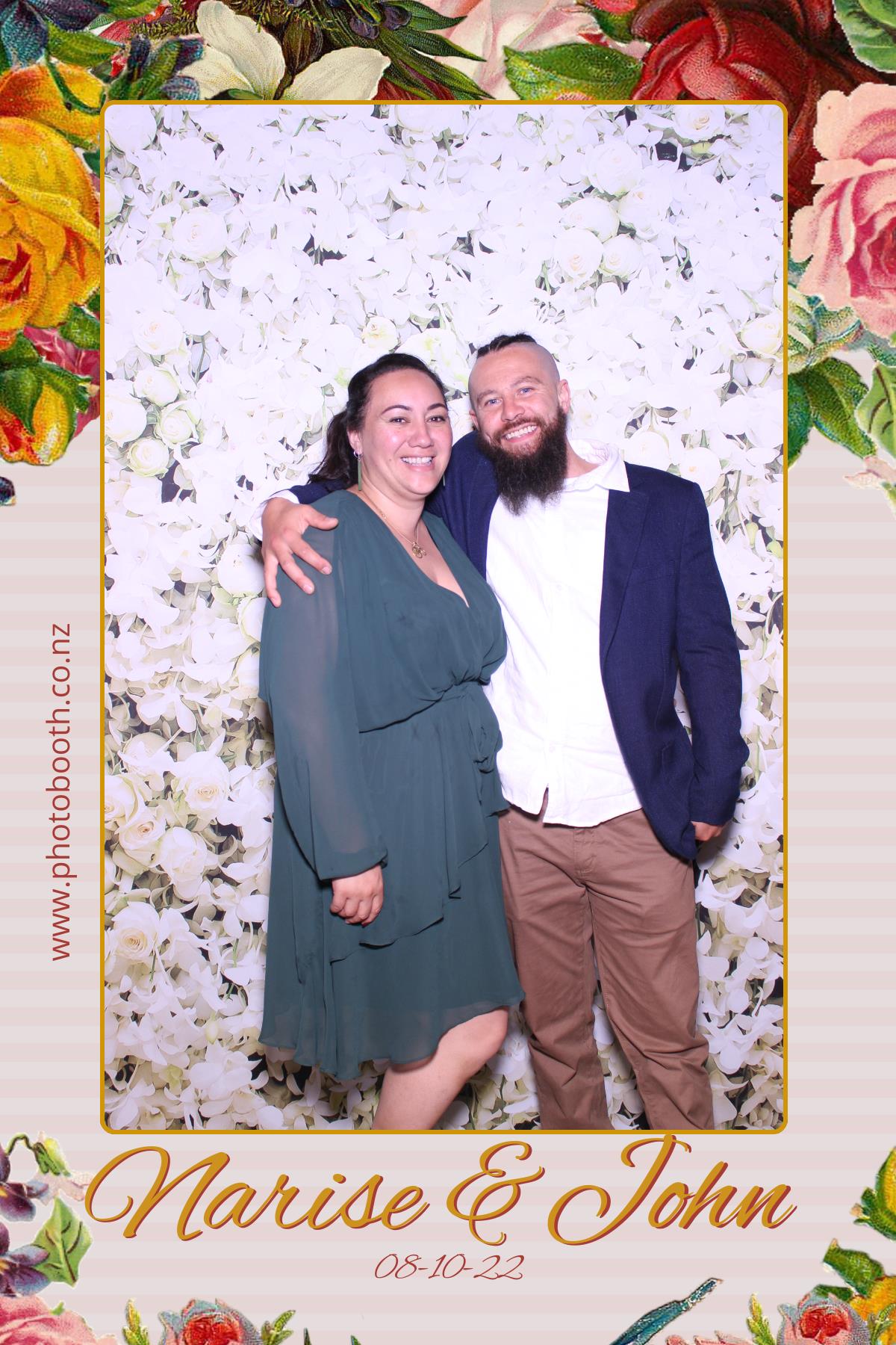 Narise & John's Wedding | View more photos from the event at gallery.photobooth.co.nz/u/SelfieCentral/Narise-Johns-Wedding