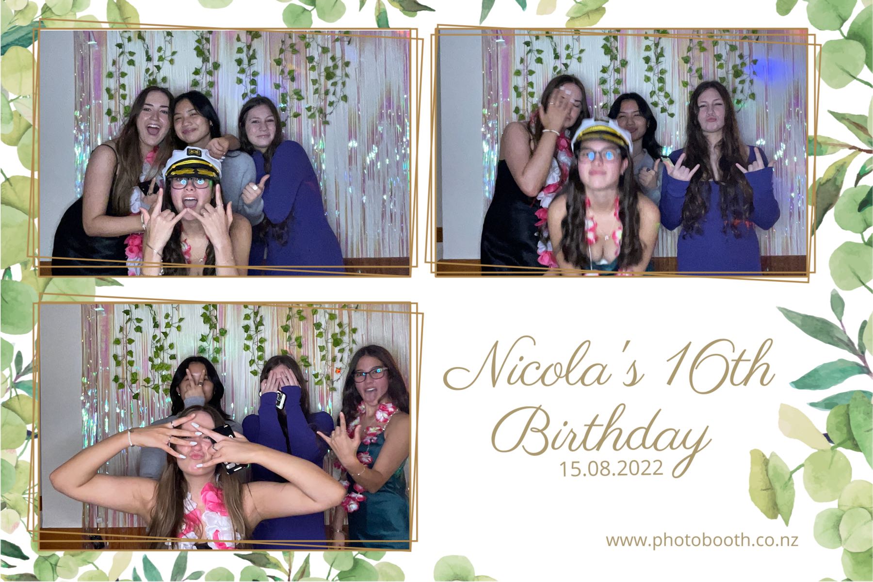 Nicola's 16th Birthday | View more photos from the event at gallery.photobooth.co.nz/u/SelfieCentral/Nicolas-16th-Birthday