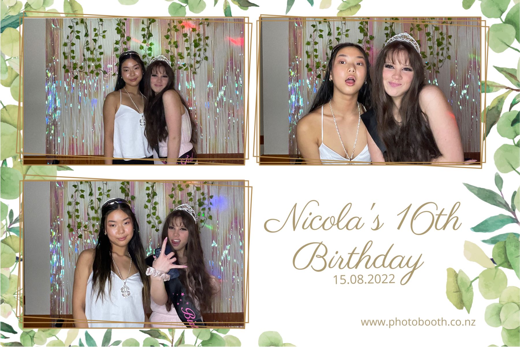 Nicola's 16th Birthday | View more photos from the event at gallery.photobooth.co.nz/u/SelfieCentral/Nicolas-16th-Birthday