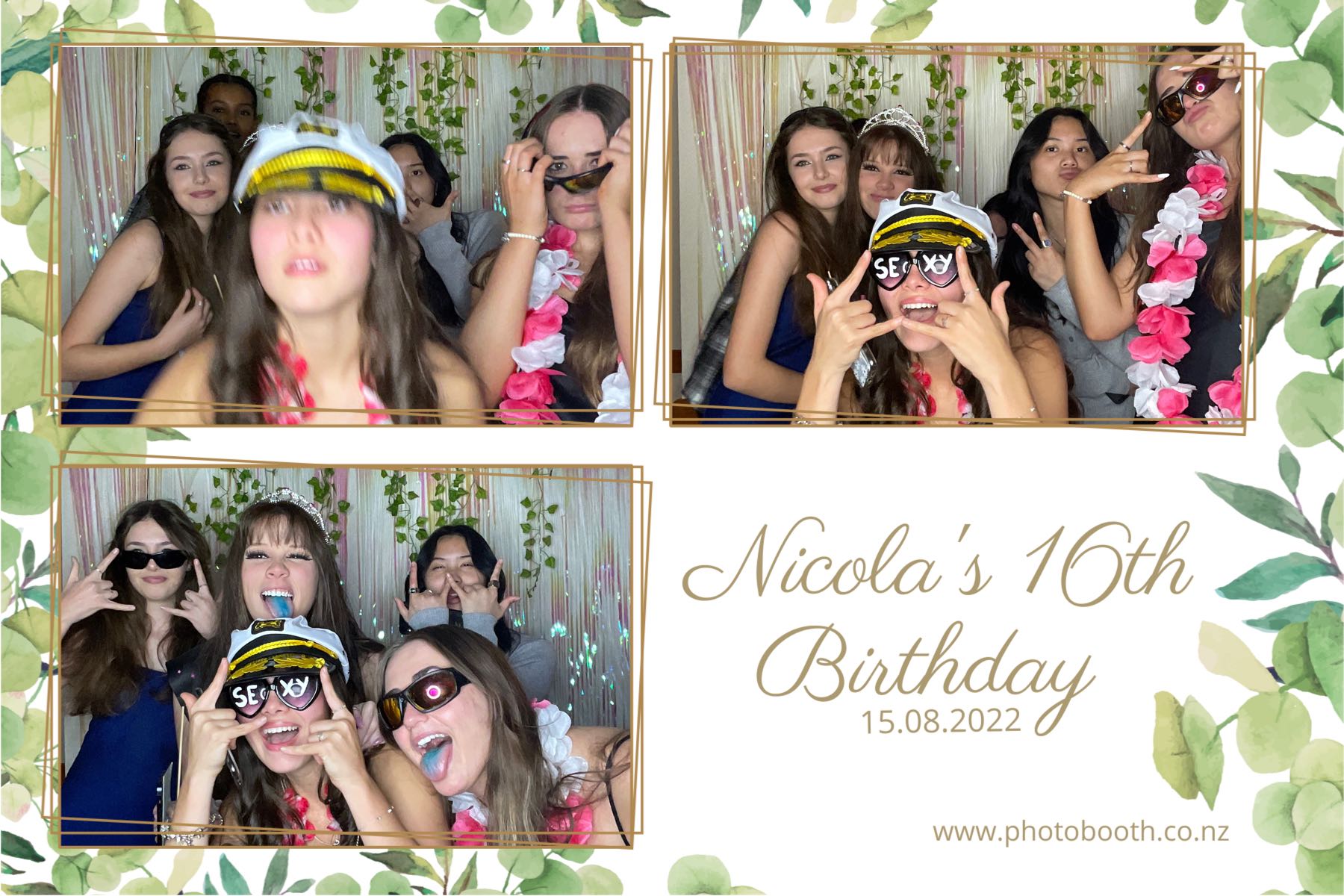 Nicola's 16th Birthday | View more photos from the event at gallery.photobooth.co.nz/u/SelfieCentral/Nicolas-16th-Birthday