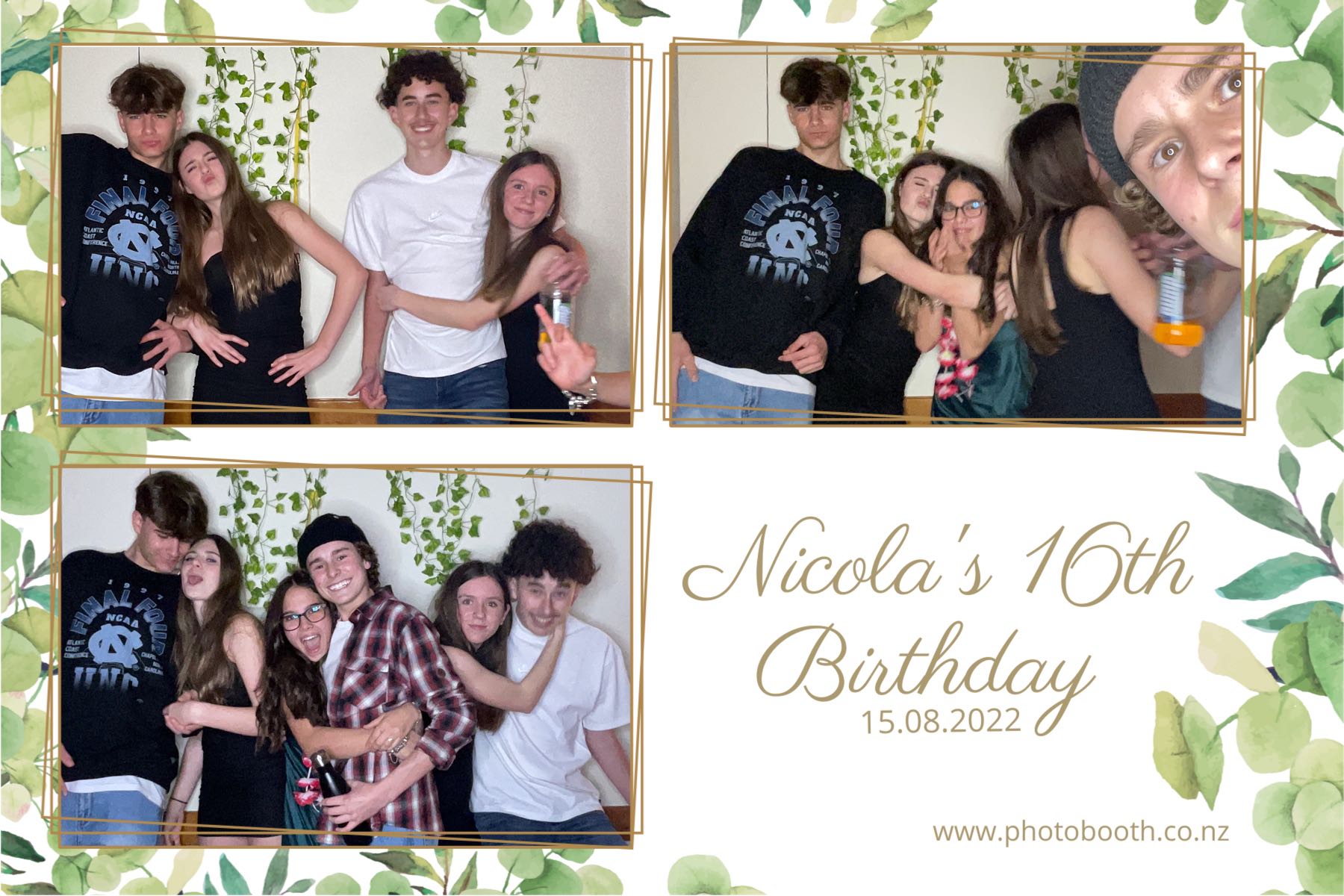 Nicola's 16th Birthday | View more photos from the event at gallery.photobooth.co.nz/u/SelfieCentral/Nicolas-16th-Birthday