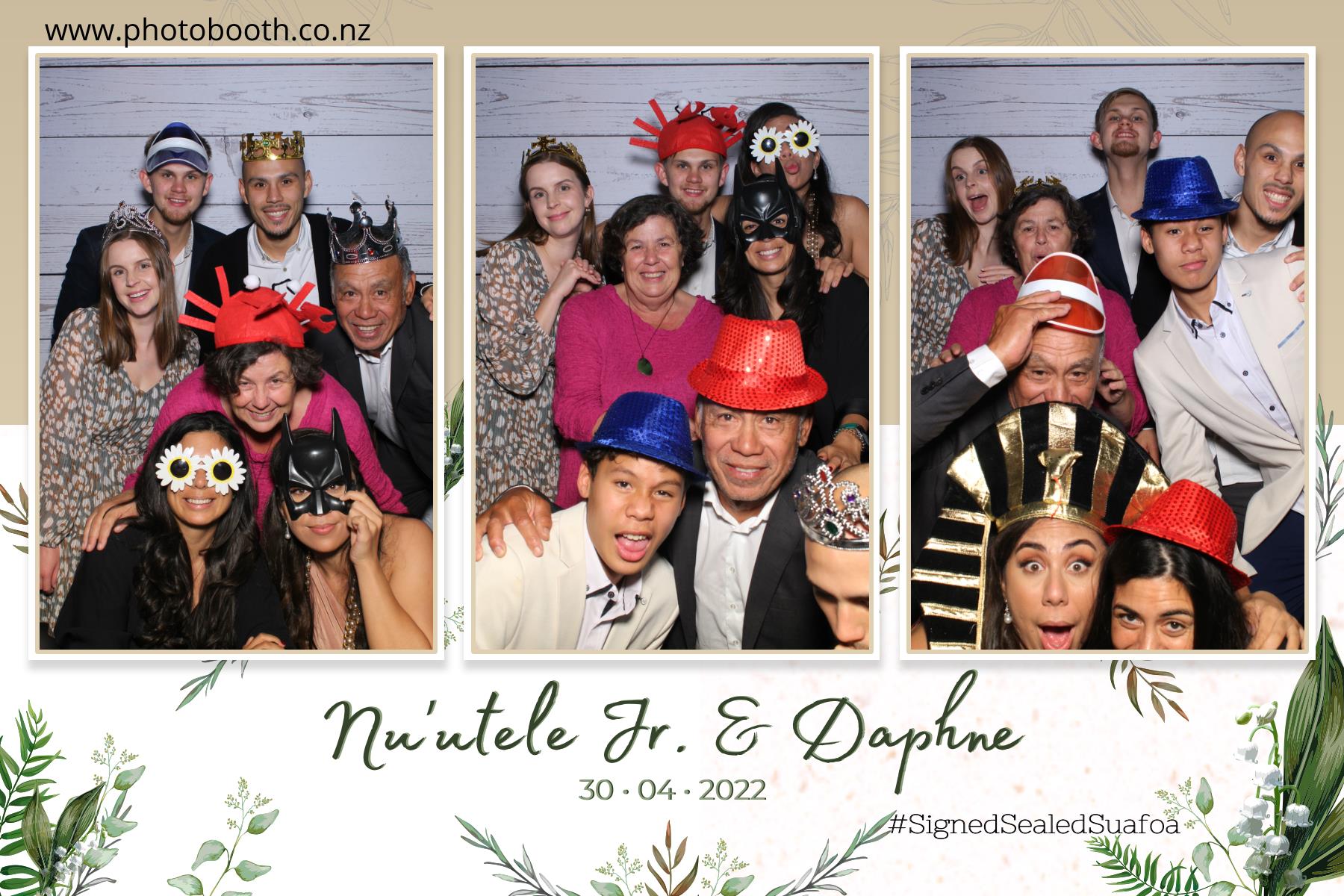 Nuutele Jr & Daphne's Wedding | View more photos from the event at gallery.photobooth.co.nz/u/SelfieCentral/Nuutele-Jr-Daphnes-Wedding