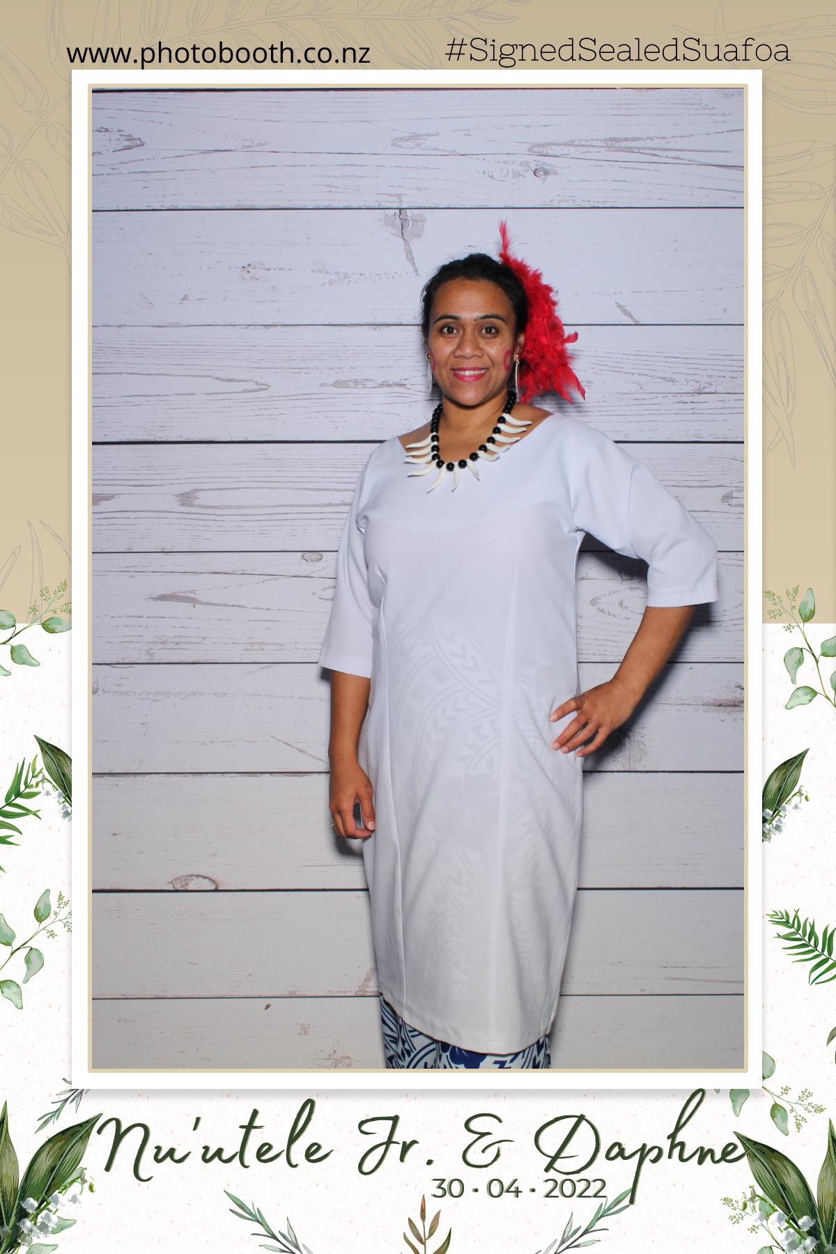 Nuutele Jr & Daphne's Wedding | View more photos from the event at gallery.photobooth.co.nz/u/SelfieCentral/Nuutele-Jr-Daphnes-Wedding