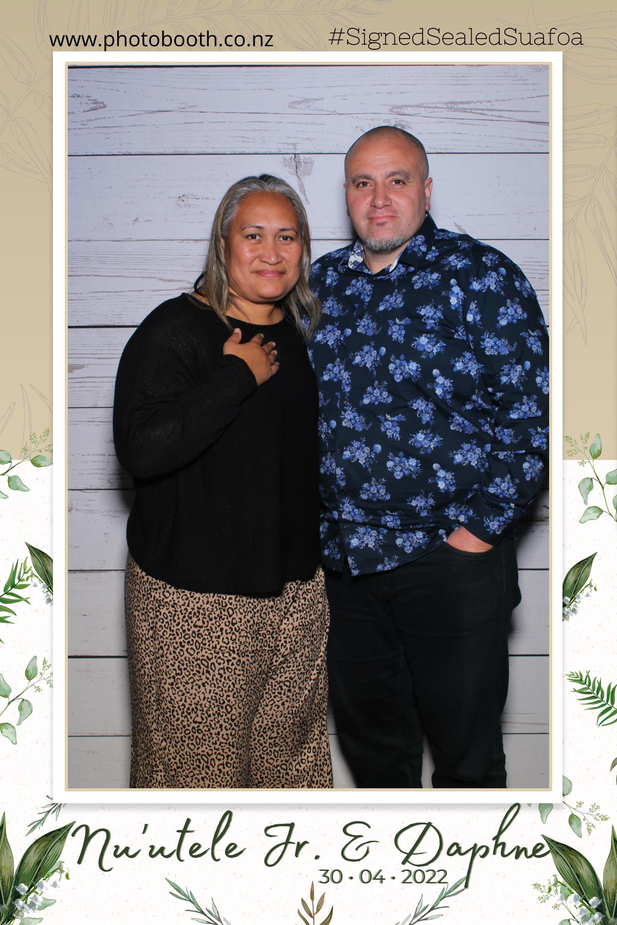 Nuutele Jr & Daphne's Wedding | View more photos from the event at gallery.photobooth.co.nz/u/SelfieCentral/Nuutele-Jr-Daphnes-Wedding
