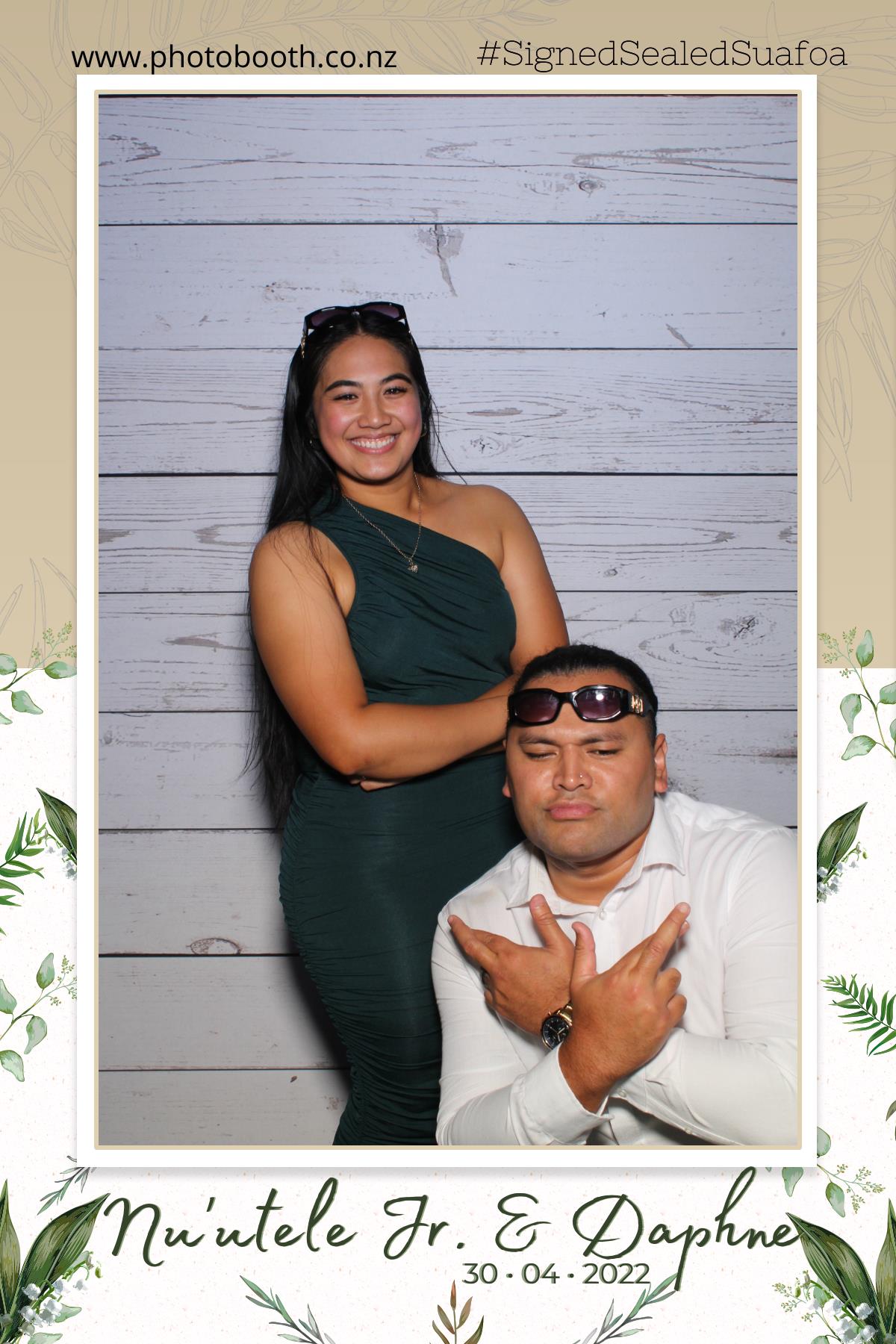 Nuutele Jr & Daphne's Wedding | View more photos from the event at gallery.photobooth.co.nz/u/SelfieCentral/Nuutele-Jr-Daphnes-Wedding