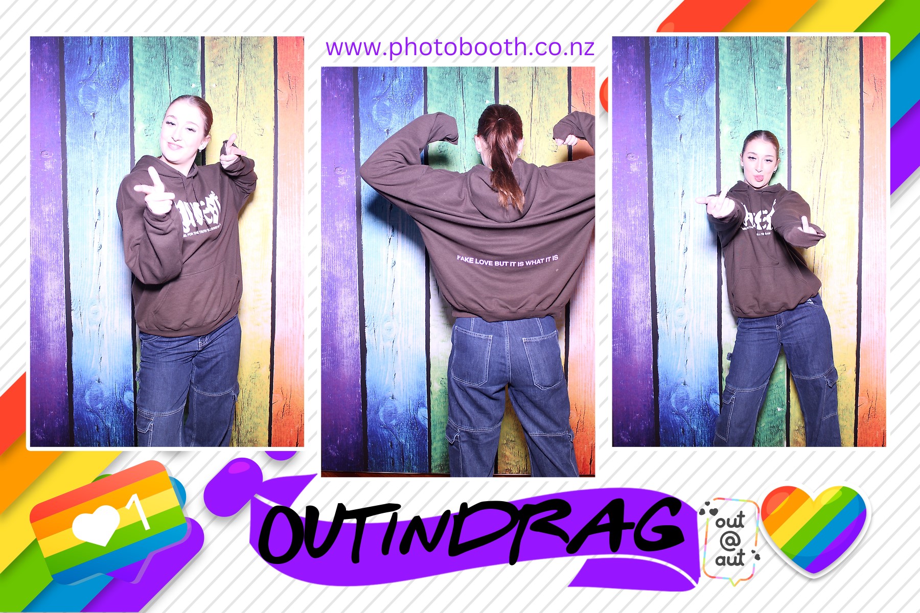 OUT AUT | View more photos from the event at gallery.photobooth.co.nz/u/SelfieCentral/OUT-AUT