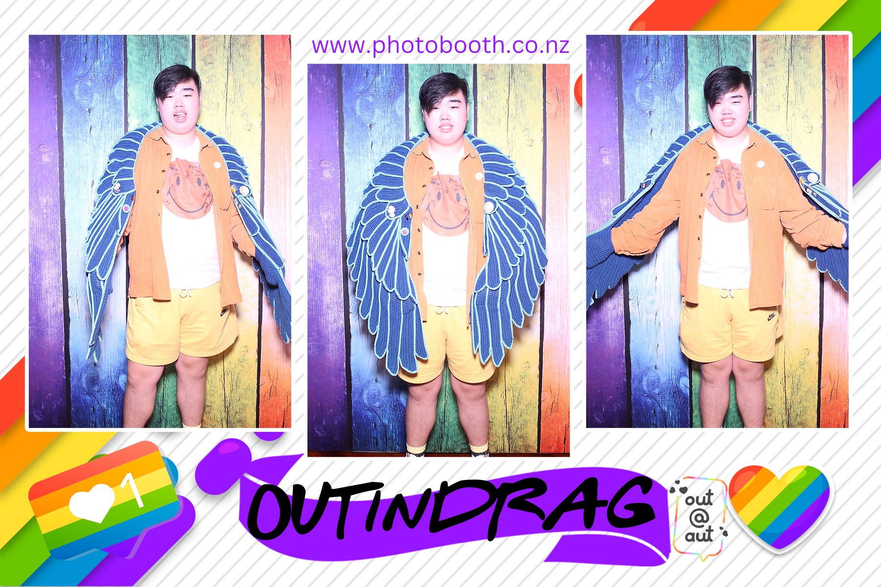 OUT AUT | View more photos from the event at gallery.photobooth.co.nz/u/SelfieCentral/OUT-AUT