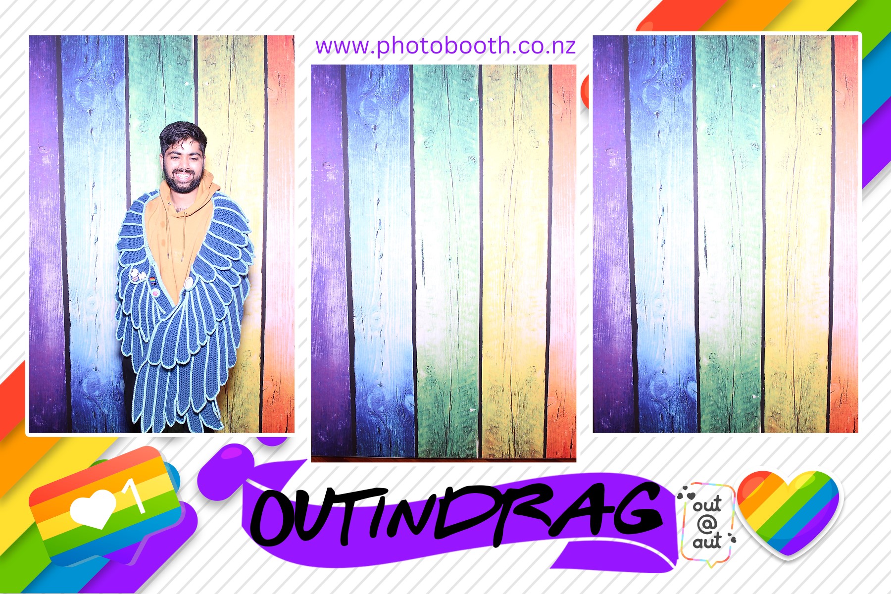OUT AUT | View more photos from the event at gallery.photobooth.co.nz/u/SelfieCentral/OUT-AUT