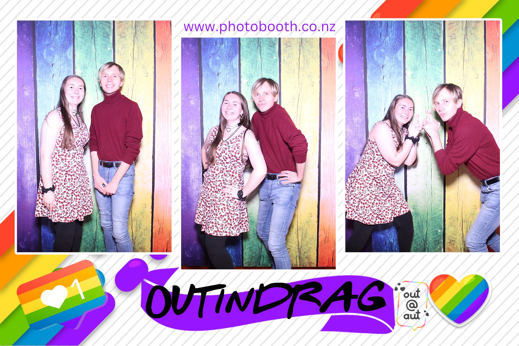 OUT AUT | View more photos from the event at gallery.photobooth.co.nz/u/SelfieCentral/OUT-AUT