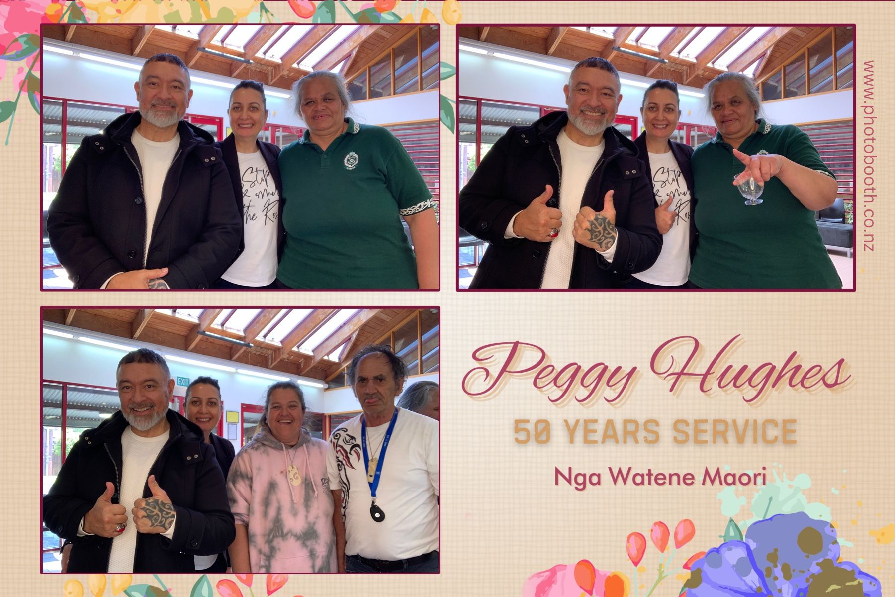 Peggy Hughes 50 Years of Service | View more photos from the event at gallery.photobooth.co.nz/u/SelfieCentral/Peggy-Hughes-50-Years-of-Service