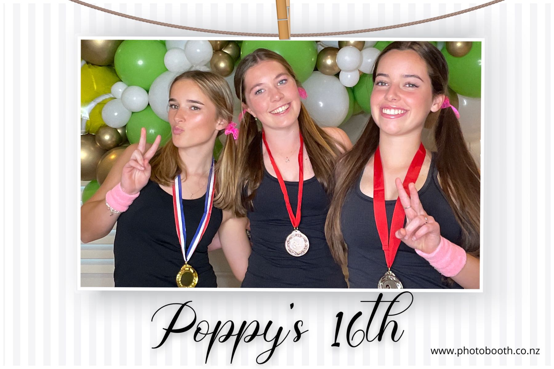 Poppy's 16th | View more photos from the event at gallery.photobooth.co.nz/u/SelfieCentral/Poppys-16th