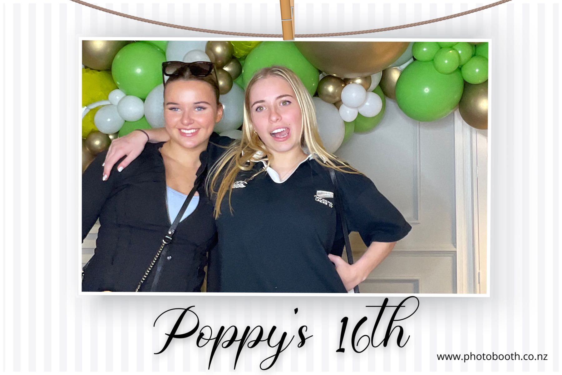 Poppy's 16th | View more photos from the event at gallery.photobooth.co.nz/u/SelfieCentral/Poppys-16th