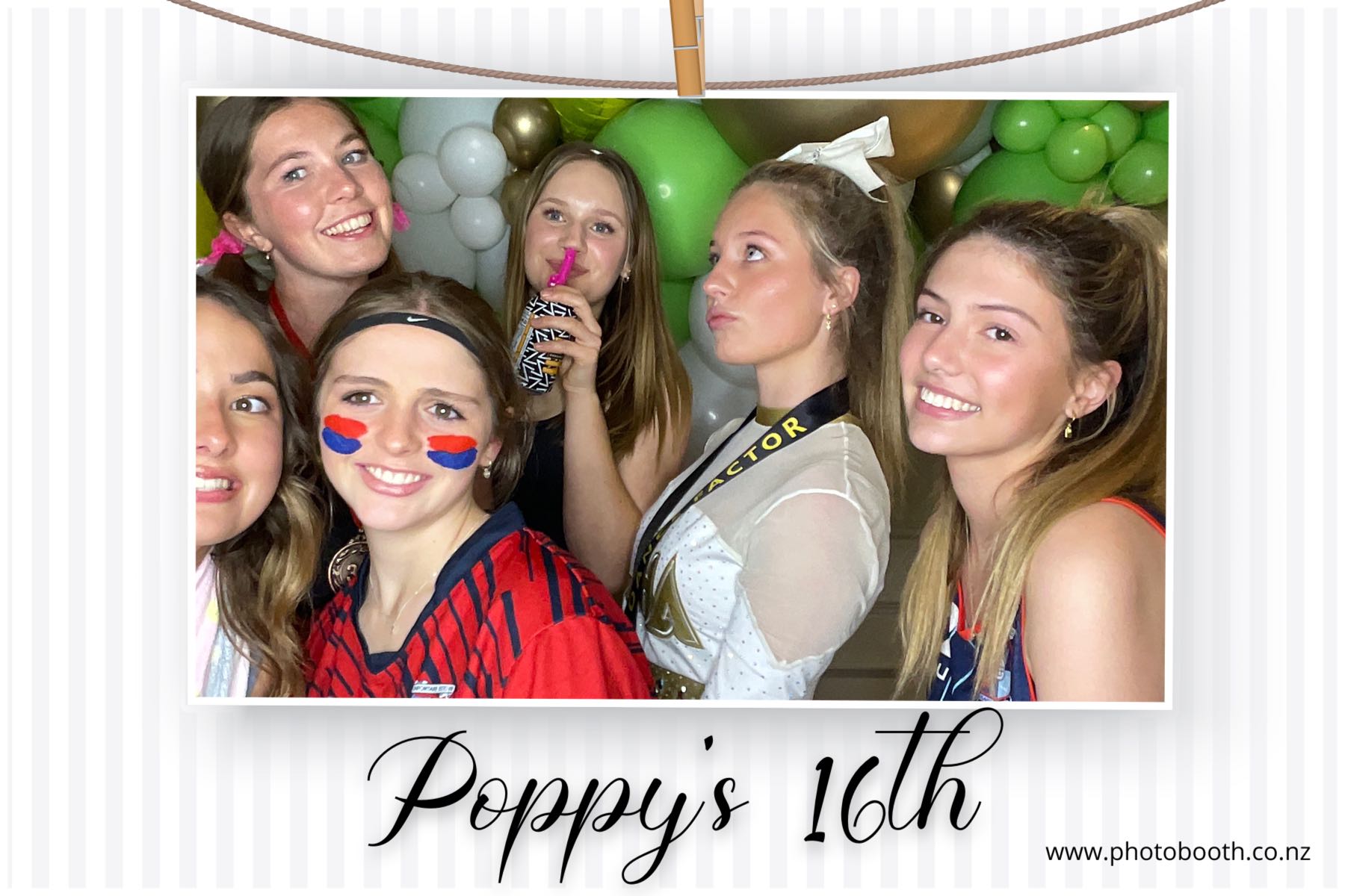 Poppy's 16th | View more photos from the event at gallery.photobooth.co.nz/u/SelfieCentral/Poppys-16th