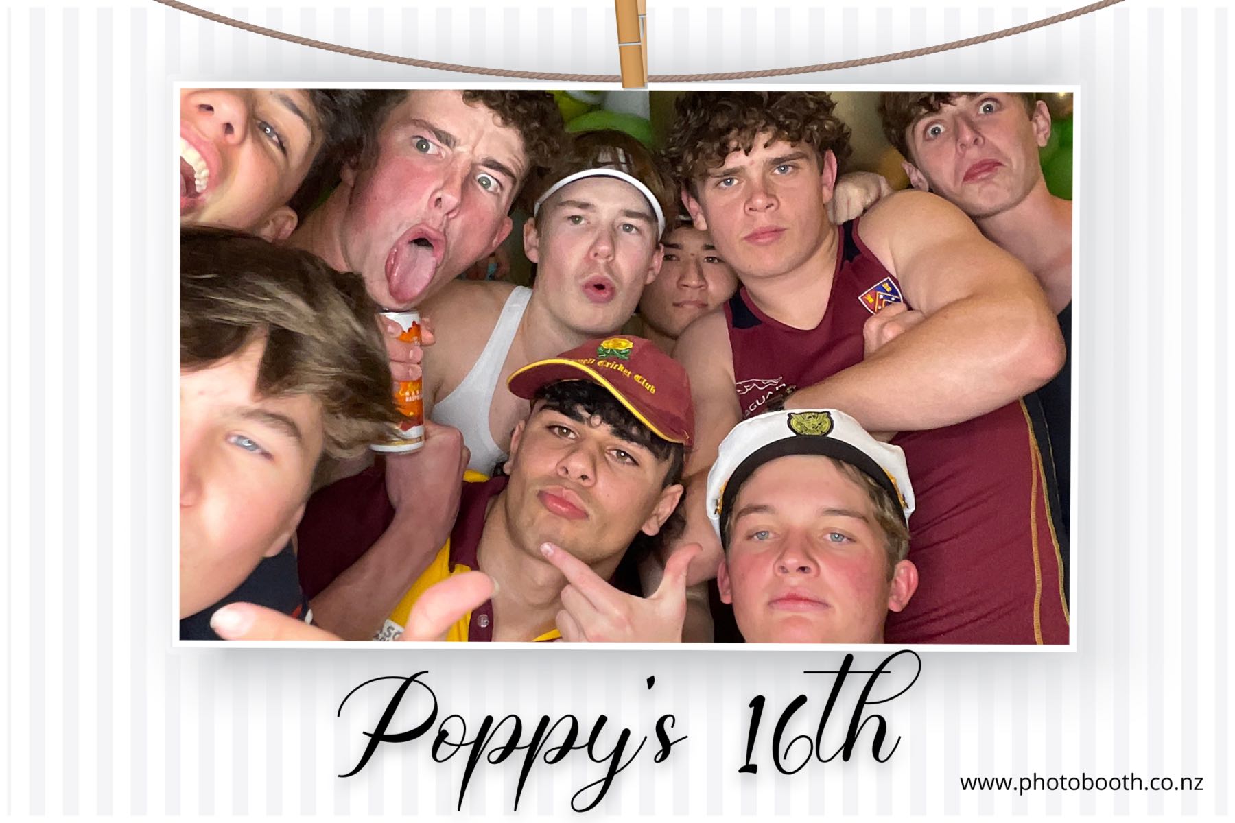 Poppy's 16th | View more photos from the event at gallery.photobooth.co.nz/u/SelfieCentral/Poppys-16th