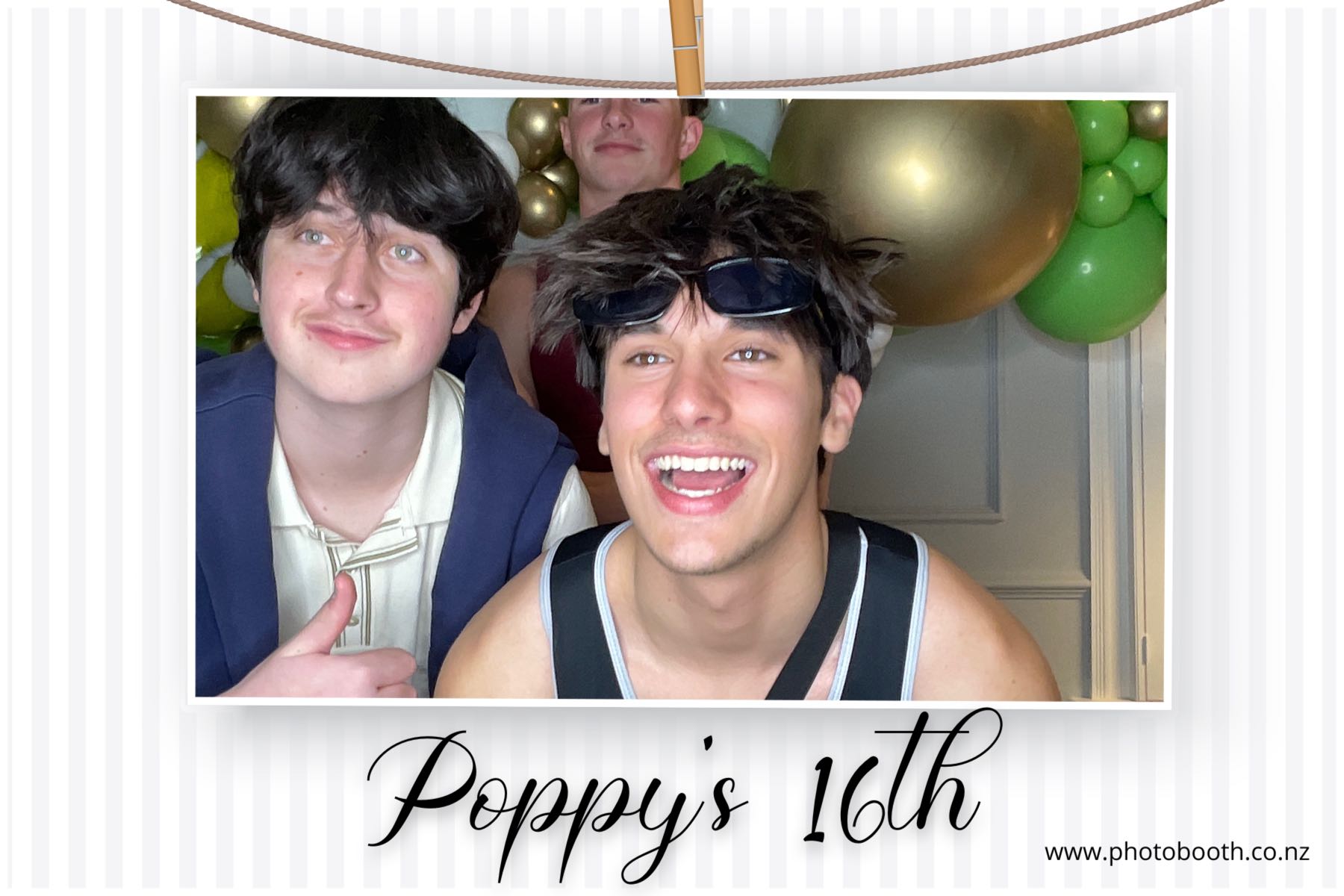 Poppy's 16th | View more photos from the event at gallery.photobooth.co.nz/u/SelfieCentral/Poppys-16th