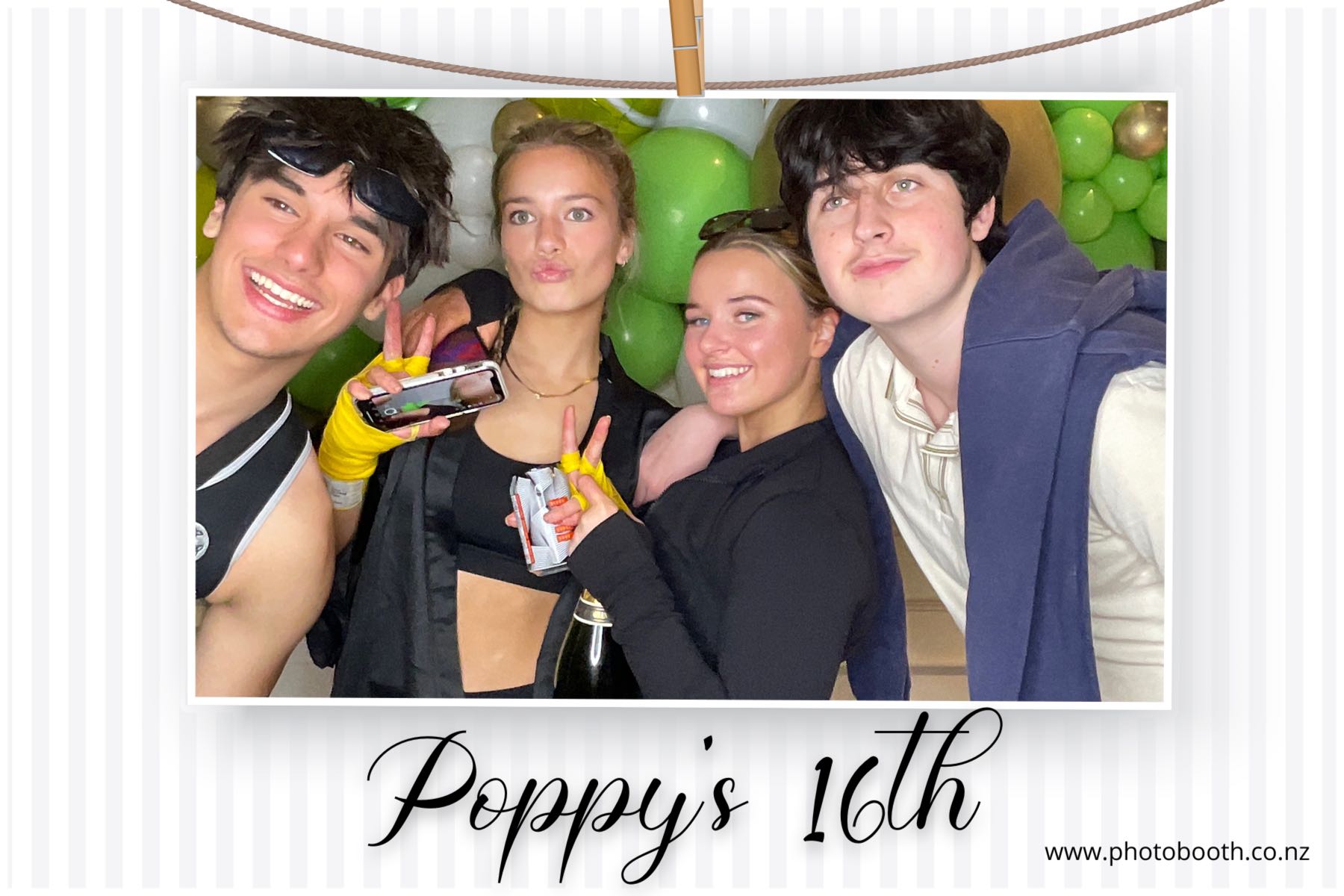 Poppy's 16th | View more photos from the event at gallery.photobooth.co.nz/u/SelfieCentral/Poppys-16th