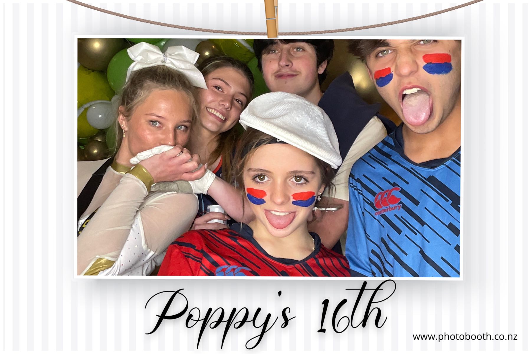 Poppy's 16th | View more photos from the event at gallery.photobooth.co.nz/u/SelfieCentral/Poppys-16th
