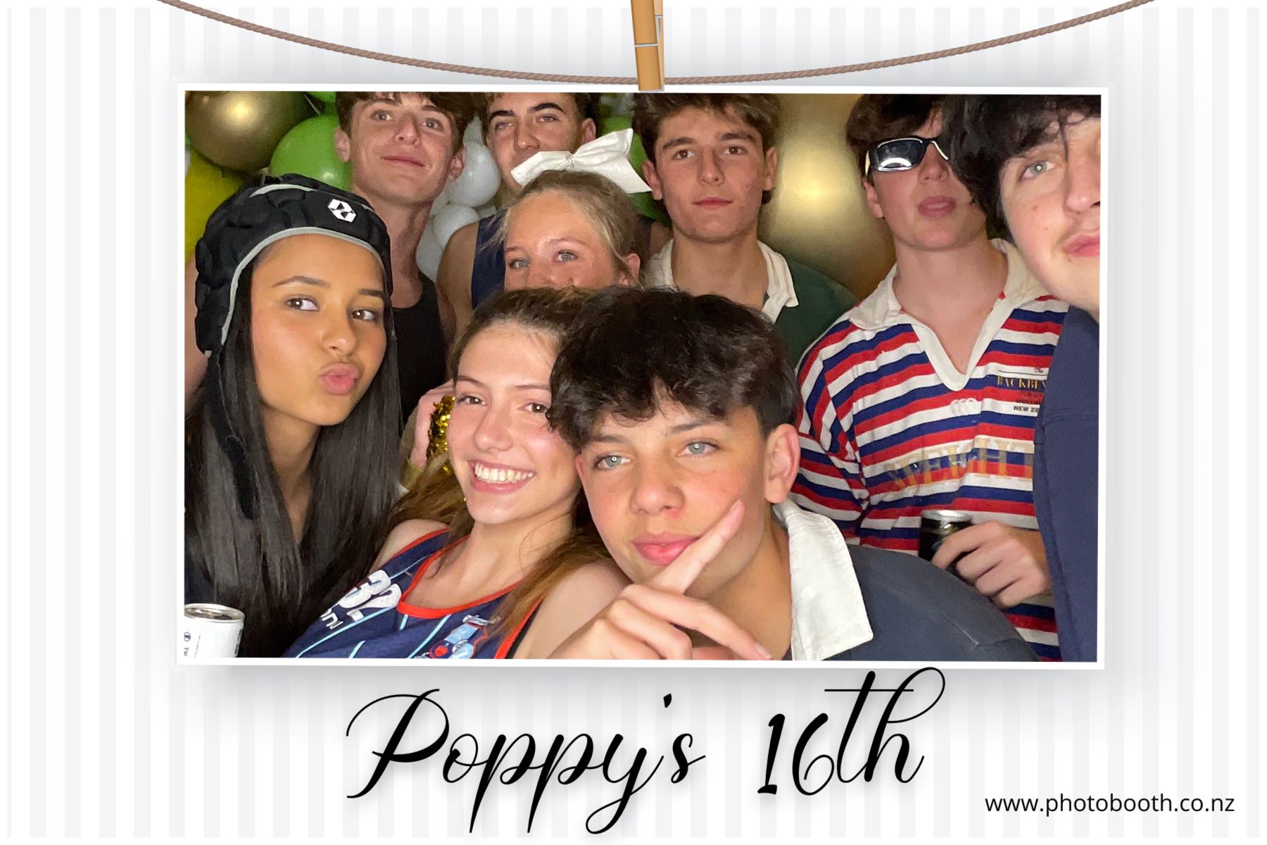 Poppy's 16th | View more photos from the event at gallery.photobooth.co.nz/u/SelfieCentral/Poppys-16th