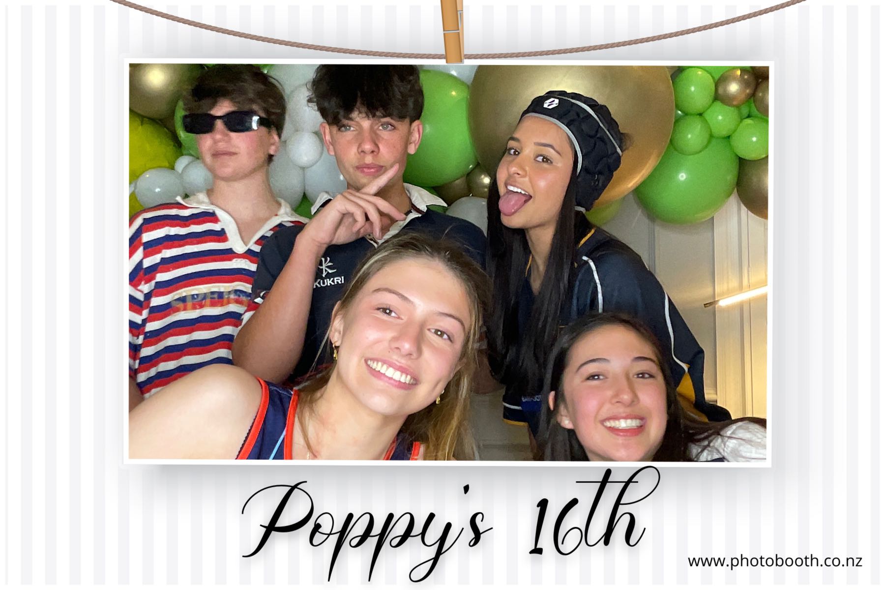 Poppy's 16th | View more photos from the event at gallery.photobooth.co.nz/u/SelfieCentral/Poppys-16th
