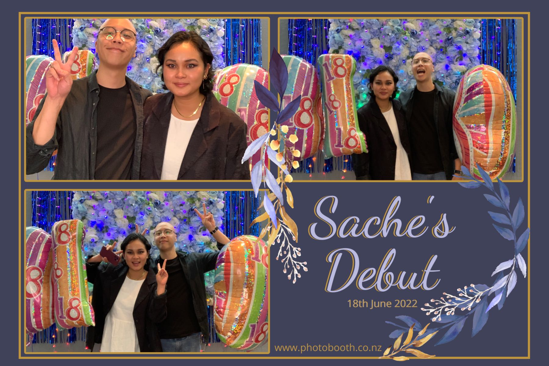 Sache's Debut | View more photos from the event at gallery.photobooth.co.nz/u/SelfieCentral/Saches-Debut
