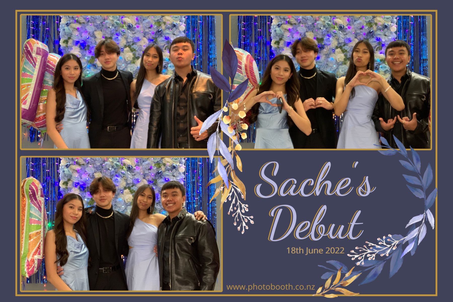 Sache's Debut | View more photos from the event at gallery.photobooth.co.nz/u/SelfieCentral/Saches-Debut