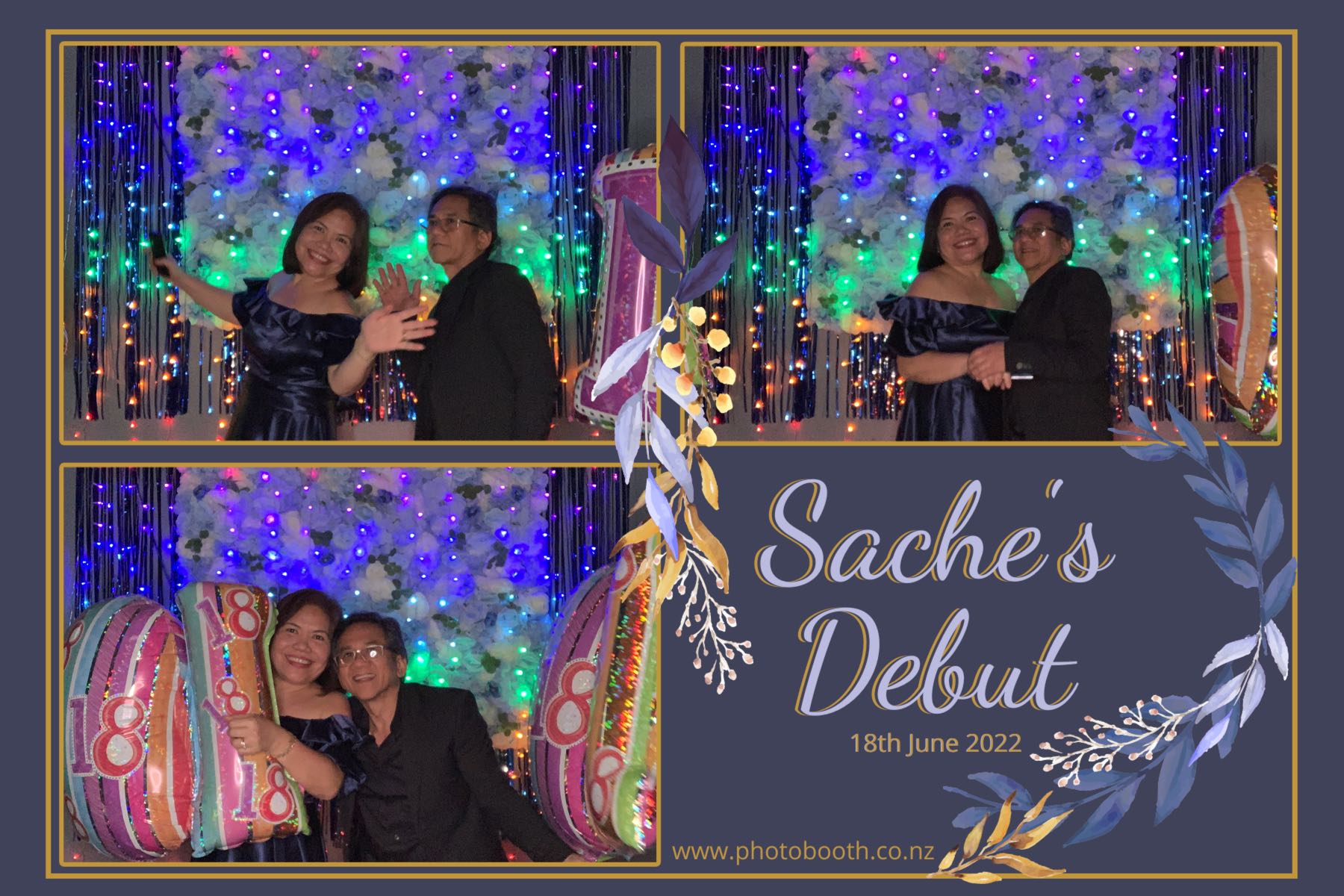 Sache's Debut | View more photos from the event at gallery.photobooth.co.nz/u/SelfieCentral/Saches-Debut