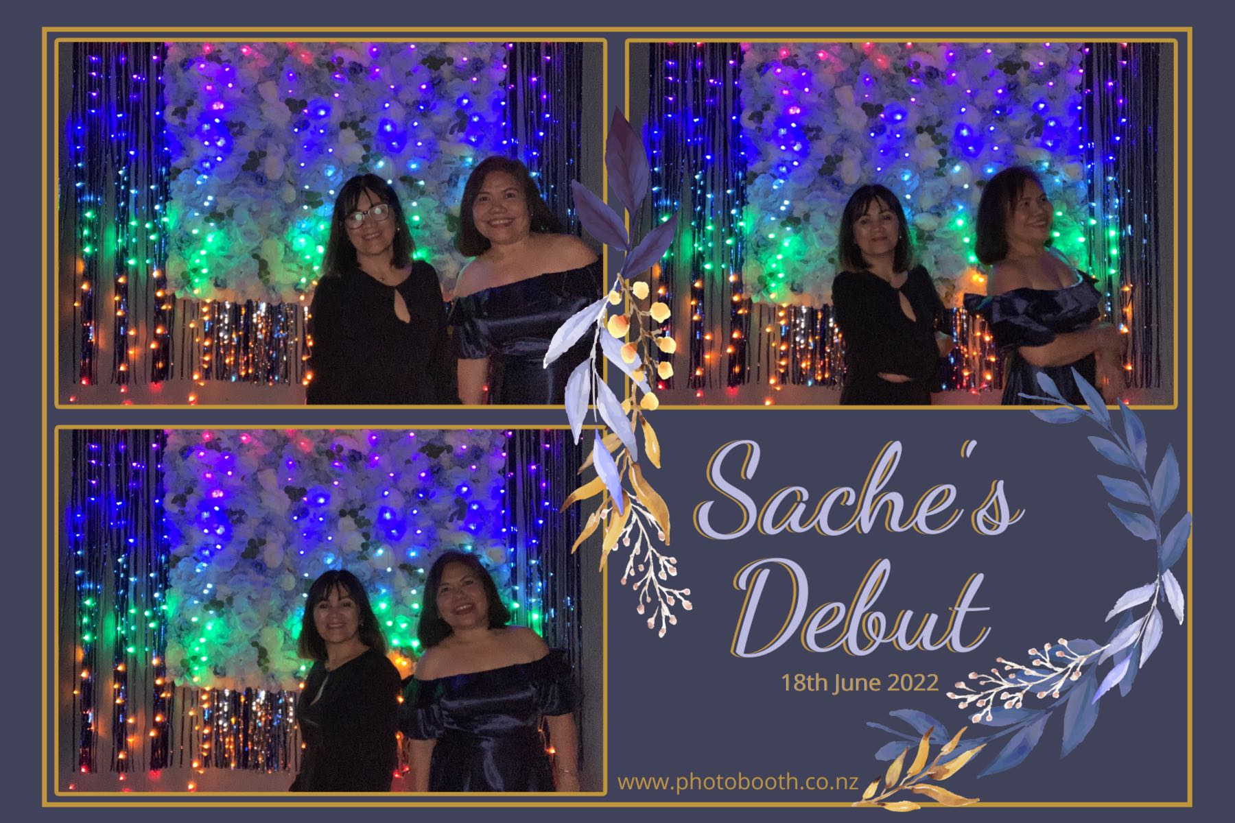 Sache's Debut | View more photos from the event at gallery.photobooth.co.nz/u/SelfieCentral/Saches-Debut