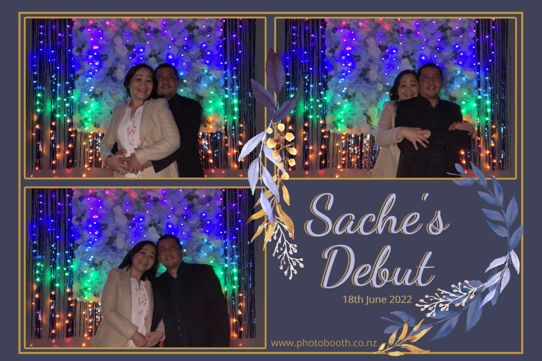 Sache's Debut | View more photos from the event at gallery.photobooth.co.nz/u/SelfieCentral/Saches-Debut