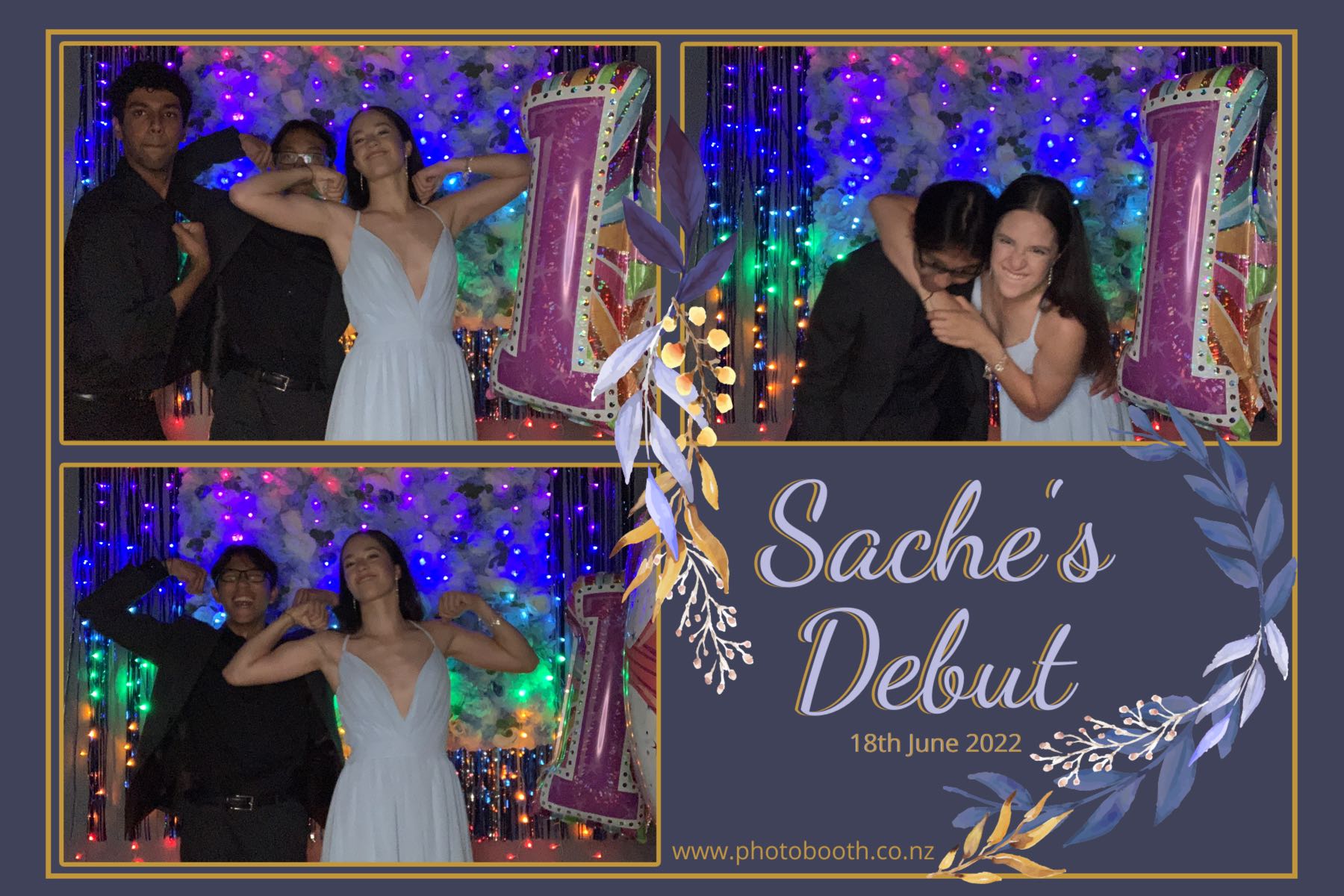 Sache's Debut | View more photos from the event at gallery.photobooth.co.nz/u/SelfieCentral/Saches-Debut