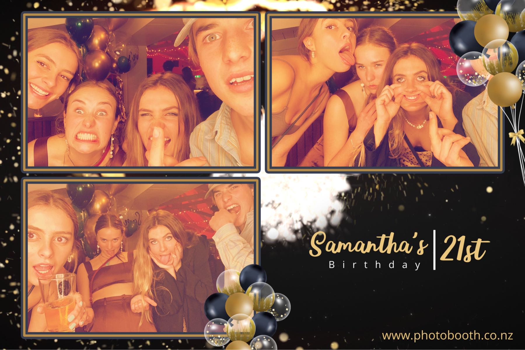 Samantha's 21st | View more photos from the event at gallery.photobooth.co.nz/u/SelfieCentral/Samanthas-21st
