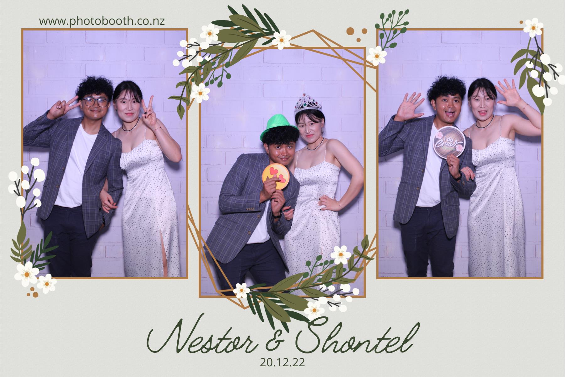 Shontel & Nestor's Wedding | View more photos from the event at gallery.photobooth.co.nz/u/SelfieCentral/Shontel-Nestors-Wedding