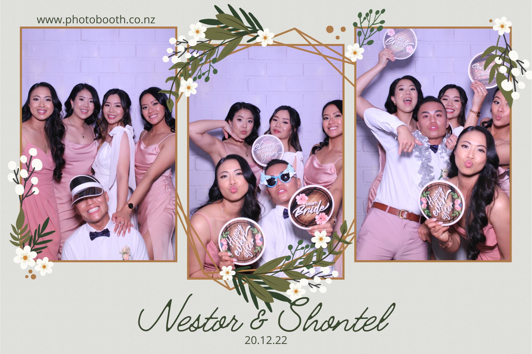 Shontel & Nestor's Wedding | View more photos from the event at gallery.photobooth.co.nz/u/SelfieCentral/Shontel-Nestors-Wedding