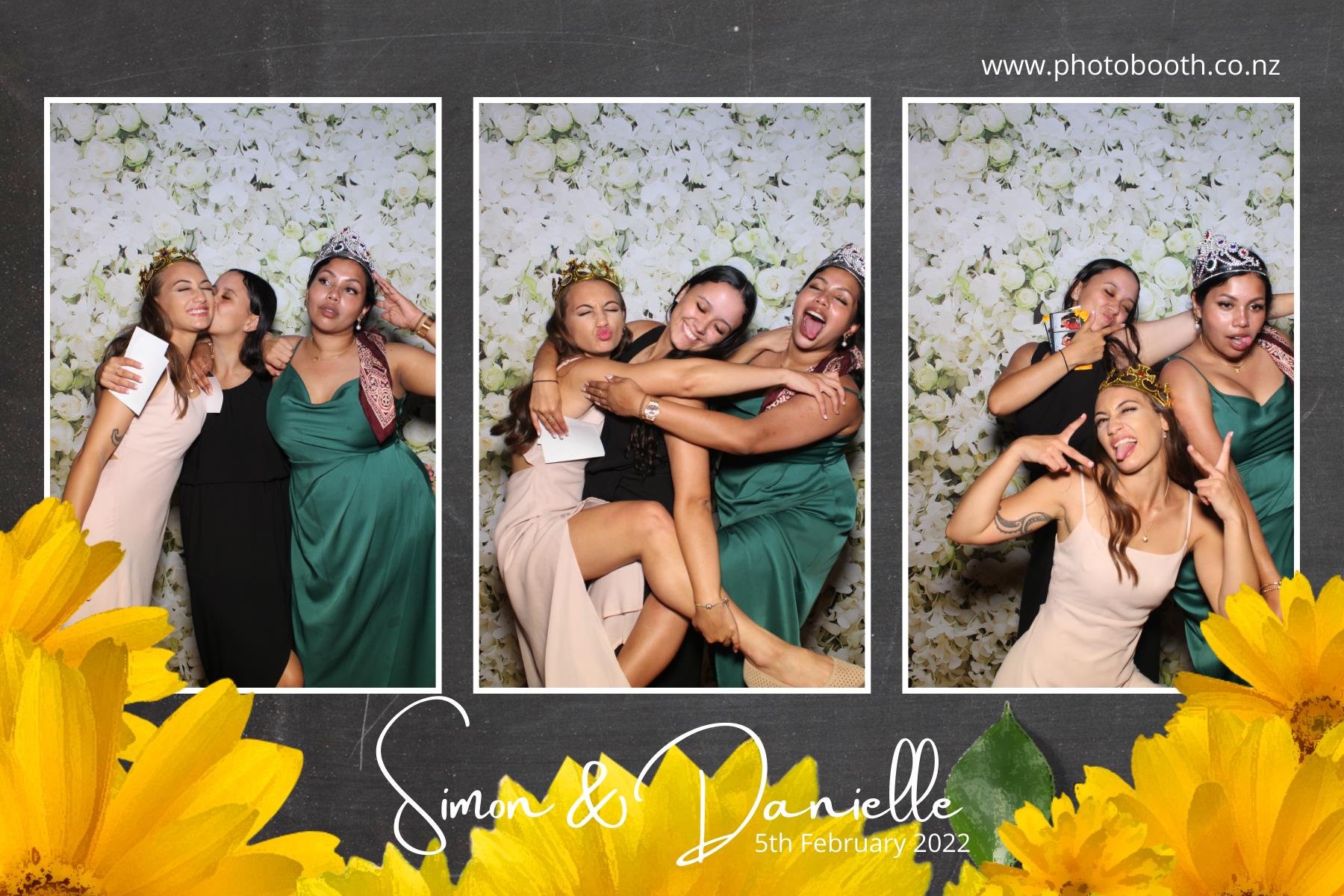 Simon & Danielle's Wedding | View more photos from the event at gallery.photobooth.co.nz/u/SelfieCentral/Simon-Danielles-Wedding