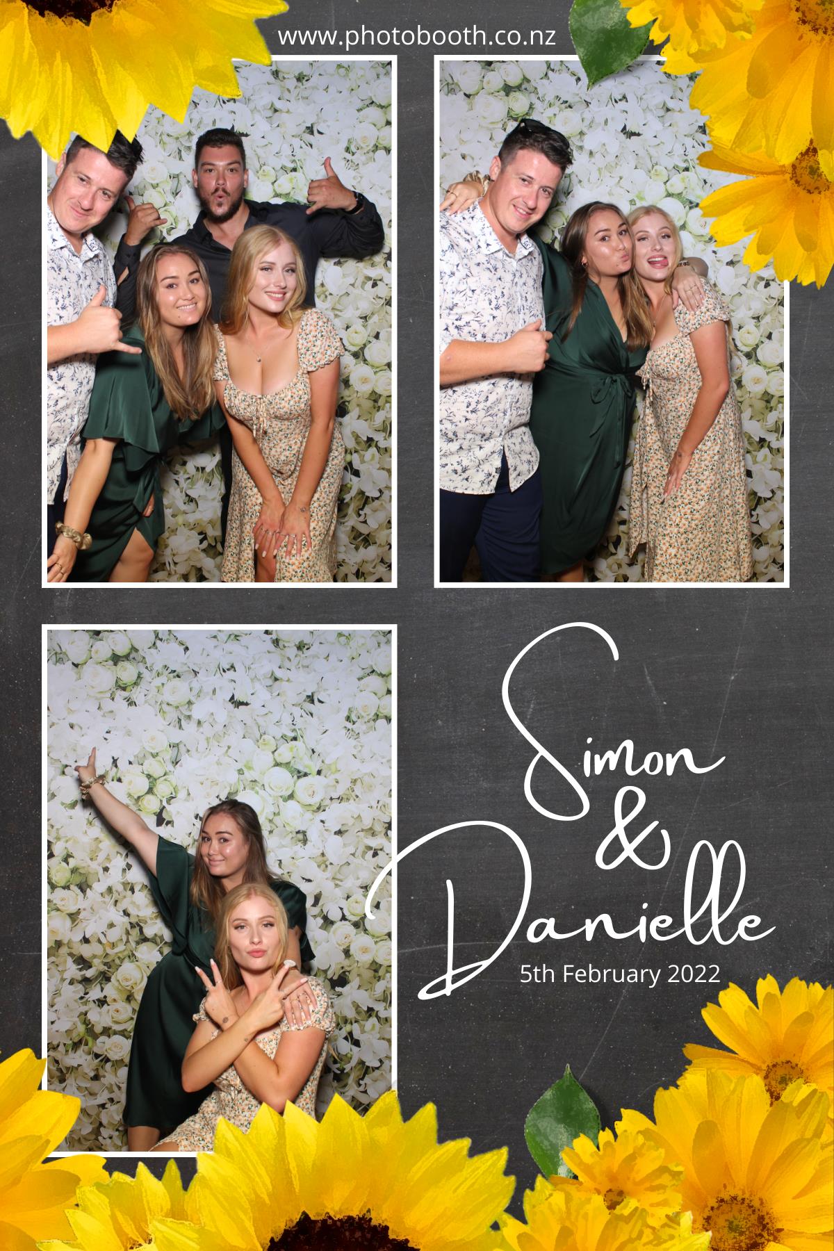 Simon & Danielle's Wedding | View more photos from the event at gallery.photobooth.co.nz/u/SelfieCentral/Simon-Danielles-Wedding